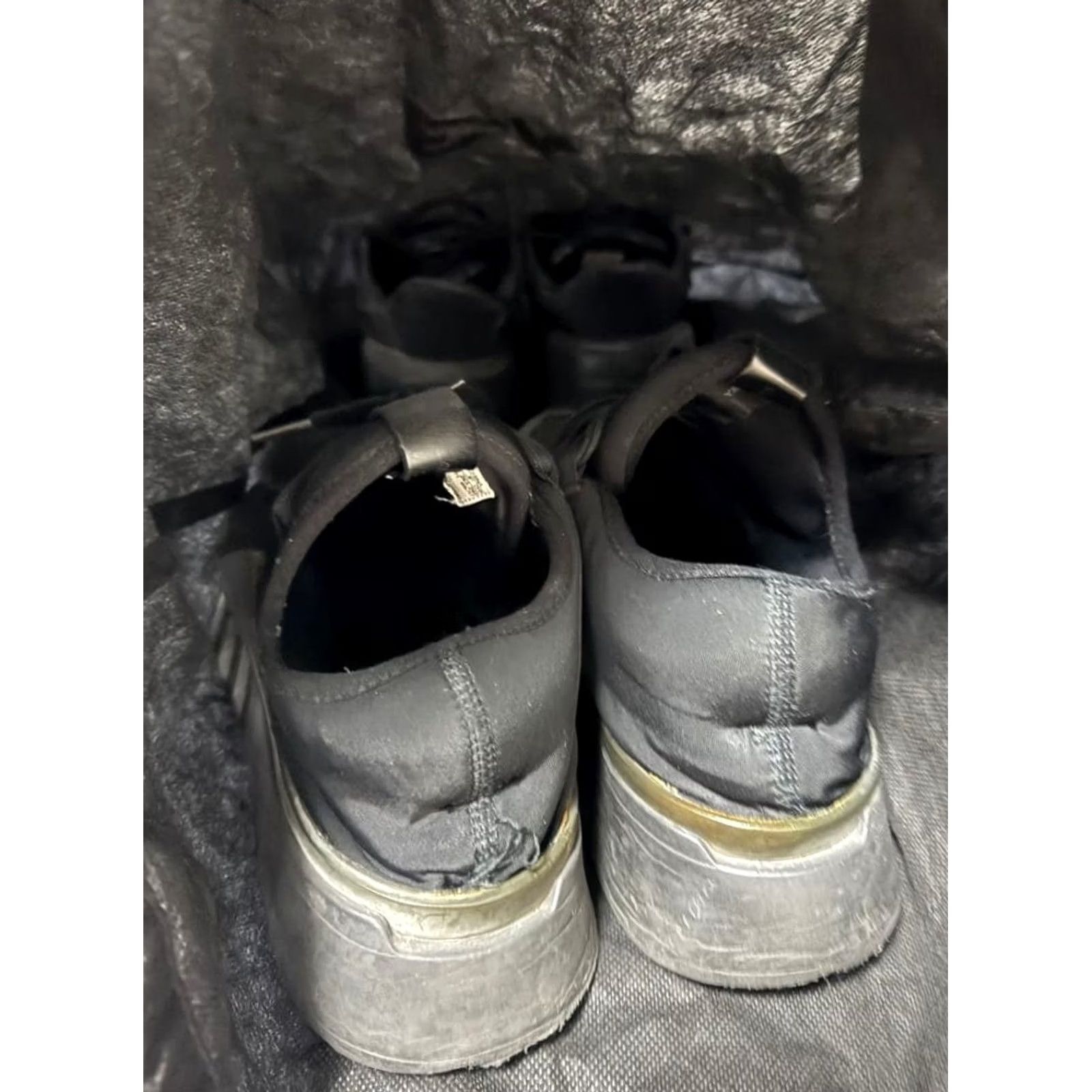 Y-3 Y-3 Sneakers Black Men 8.0US JPN Collabo 2 Pair Set/Storage Bag Included Sneaker Size ONE SIZE - 8 Thumbnail