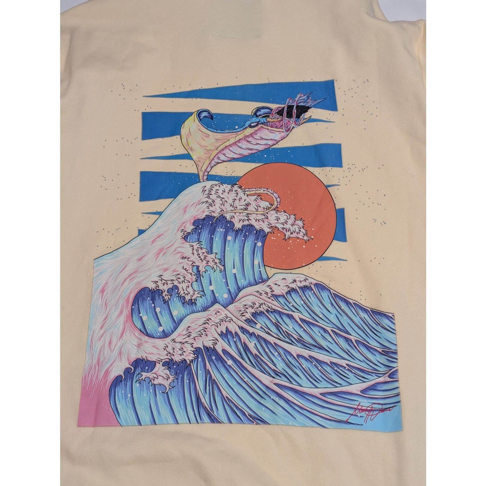 Other CLENN DESIGNS Great Wave Hoodie Men’s Size XL Size US XL / EU 56 / 4 - 4 Thumbnail