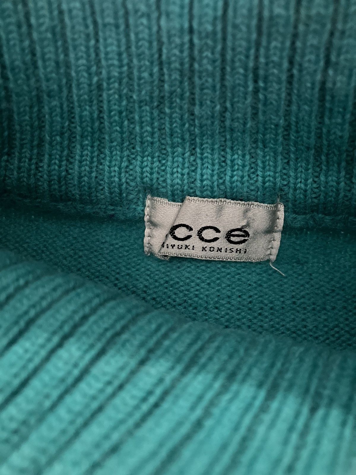 Japanese Brand AW91 Ficce Yoshiyuki Konishi Fred Flintstone Knit Sweat Uomo Size US M / EU 48-50 / 2 - 7 Thumbnail