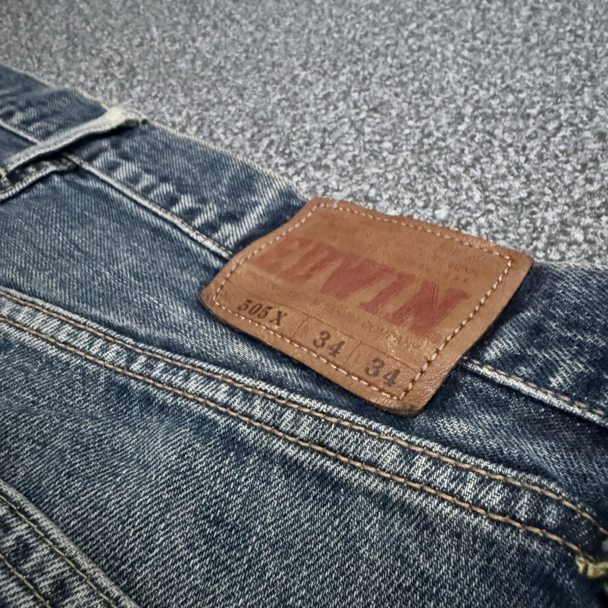 Kapital Vintage Japanese Edwin 505x Selvedge Rusty Dirty Wash Denim Size US 34 / EU 50 - 9 Thumbnail