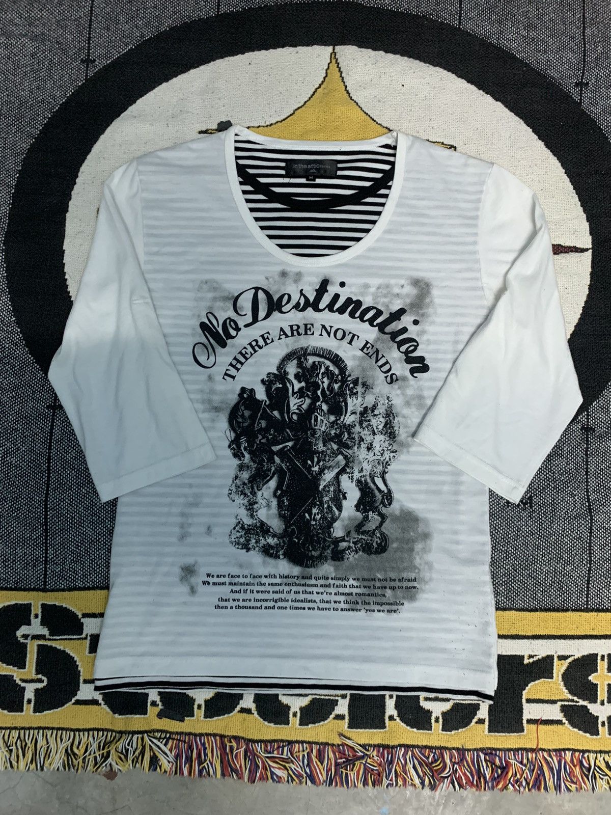 In The Attic × Japanese Brand × Vintage In the attic double collar Size XS / US 0-2 / IT 36-38 - 2 Thumbnail