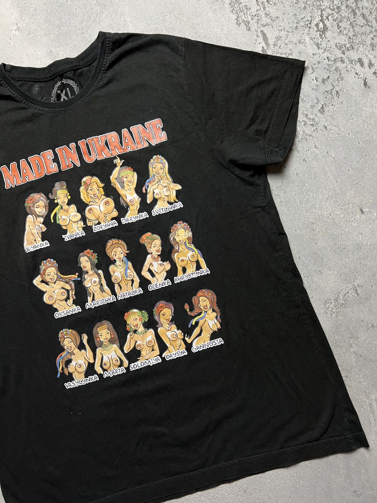Other Made in Ukraine They Show All Kinds Boob Sex Humor T-shirt Size US M / EU 48-50 / 2 - 4 Thumbnail