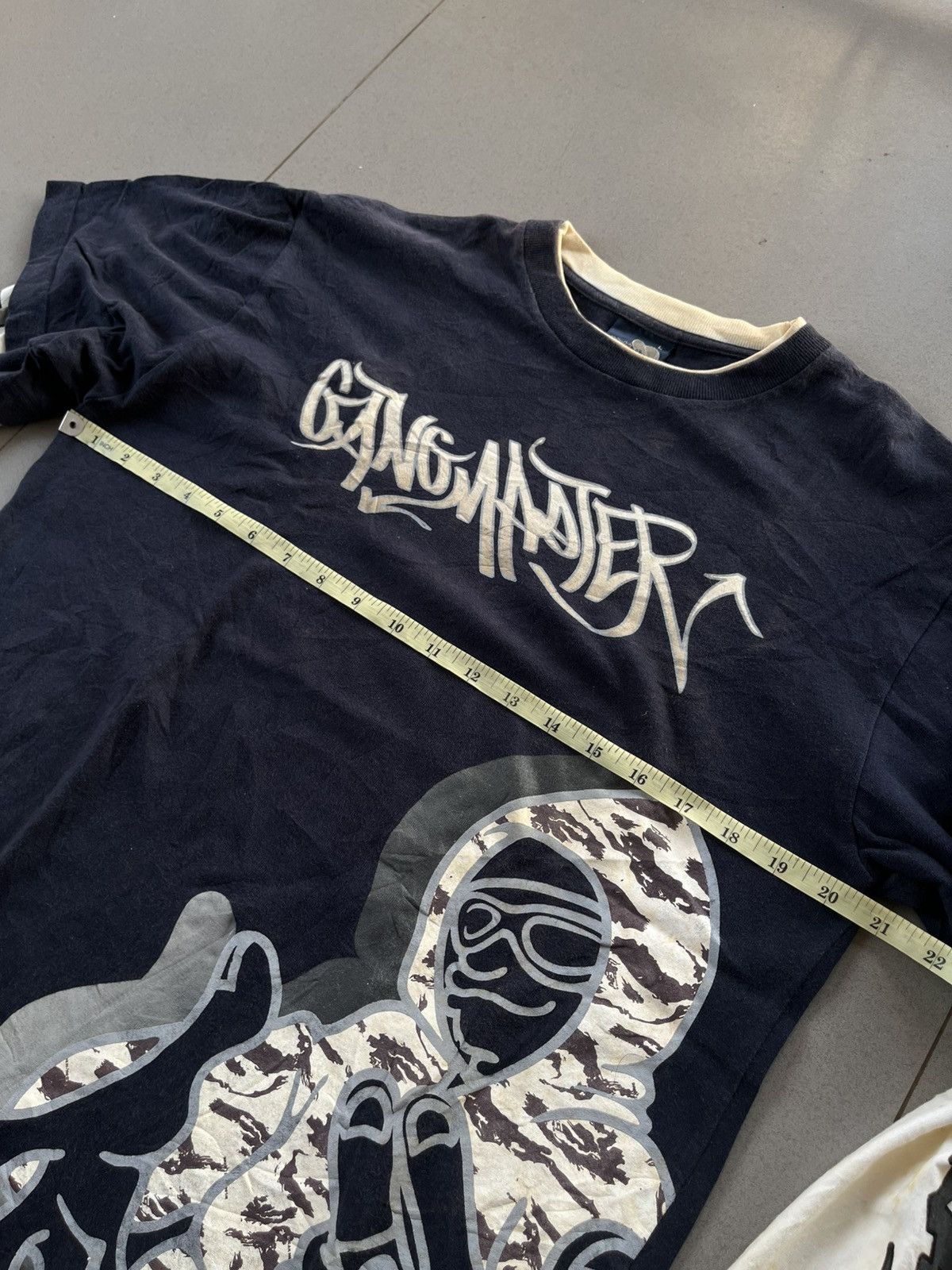 14th Addiction 2000s JAPANESE GRASS HITER POEM DOUBLE LAYER GOTHIC PUNK Y2K Size US L / EU 52-54 / 3 - 10 Thumbnail