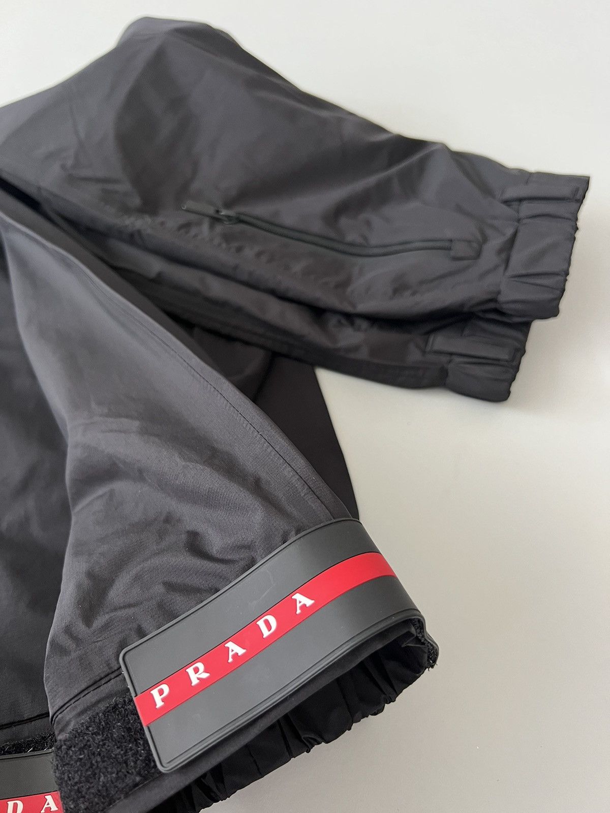 Prada Prada Linea Rossa Gabardine Track Pants Size US 30 / EU 46 - 3 Thumbnail
