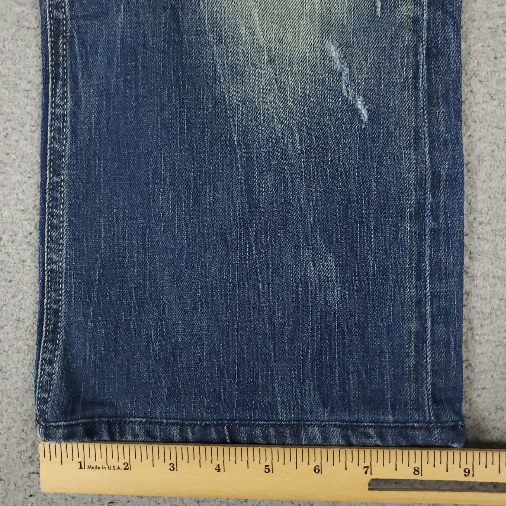 Diesel Diesel Jeans Mens 32x28 Blue Relaxed Fit Bootcut Denim Pants Size US 32 / EU 48 - 6 Thumbnail