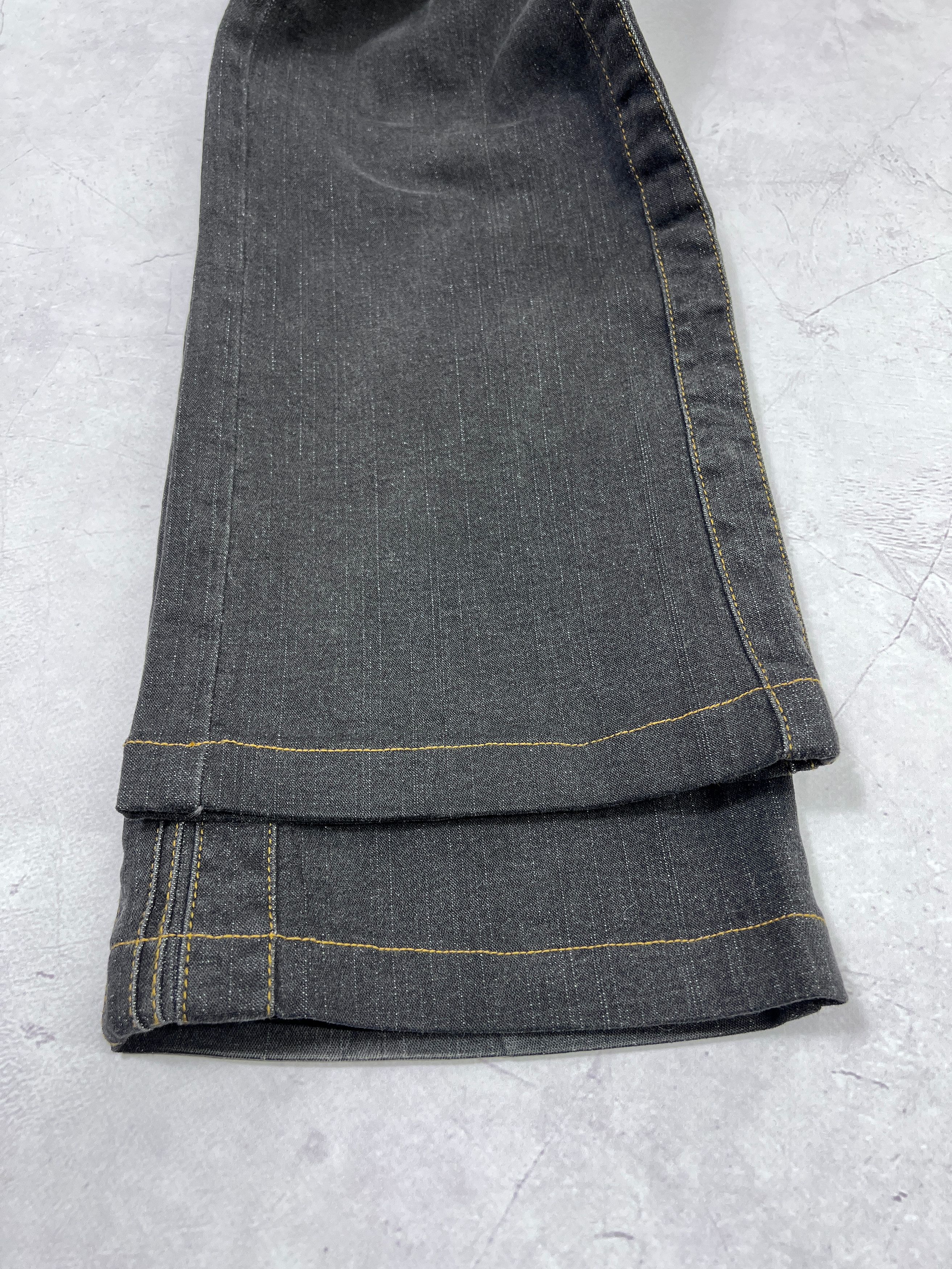 Burberry × Vintage Burberry London Flared Jeans Denim Pants Size 32" / US 10 / IT 46 - 19 Thumbnail