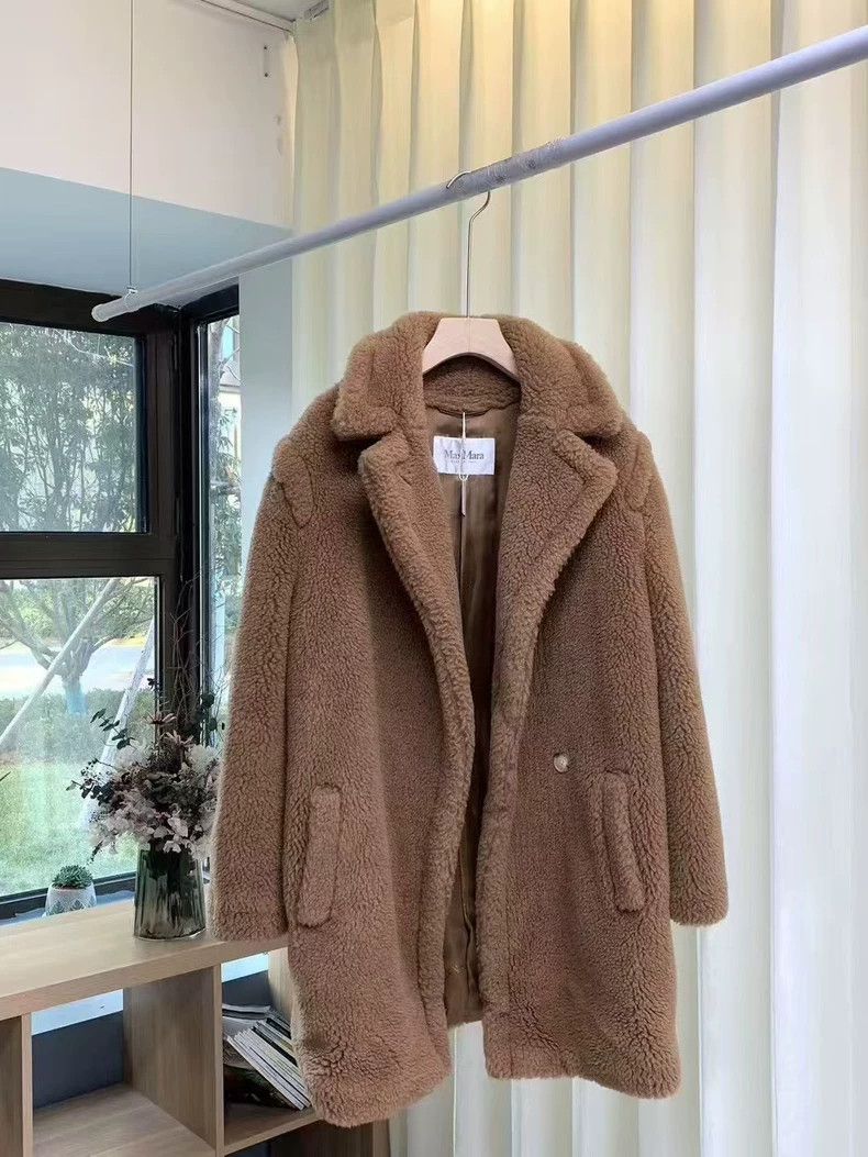 Max Mara Classic Teddy Bear Coat Jacket