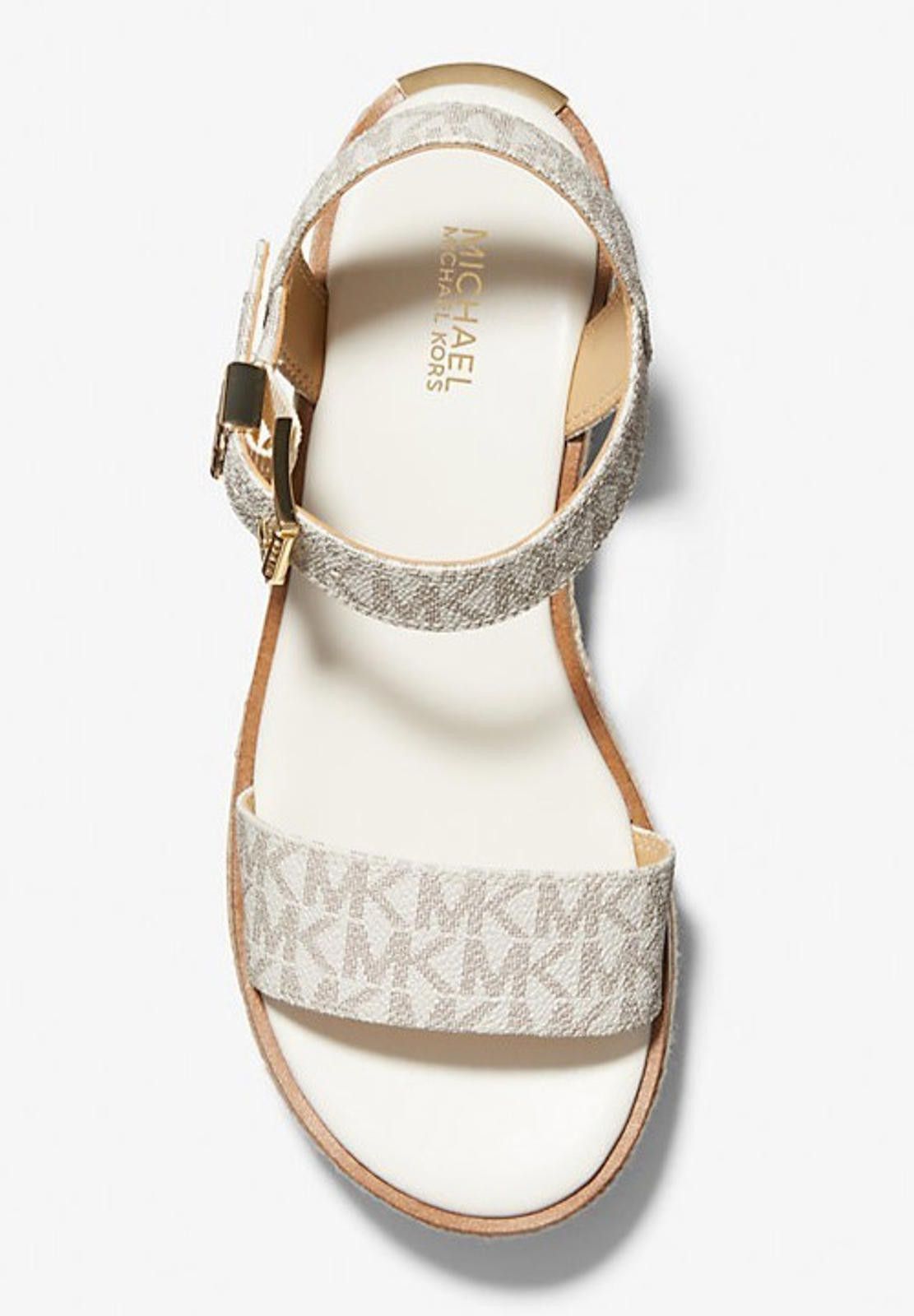 Michael Kors Michael Kors Sandals Womens Richie Espadrille Vanilla 10 NEW Size US 10 / IT 40 - 2 Thumbnail