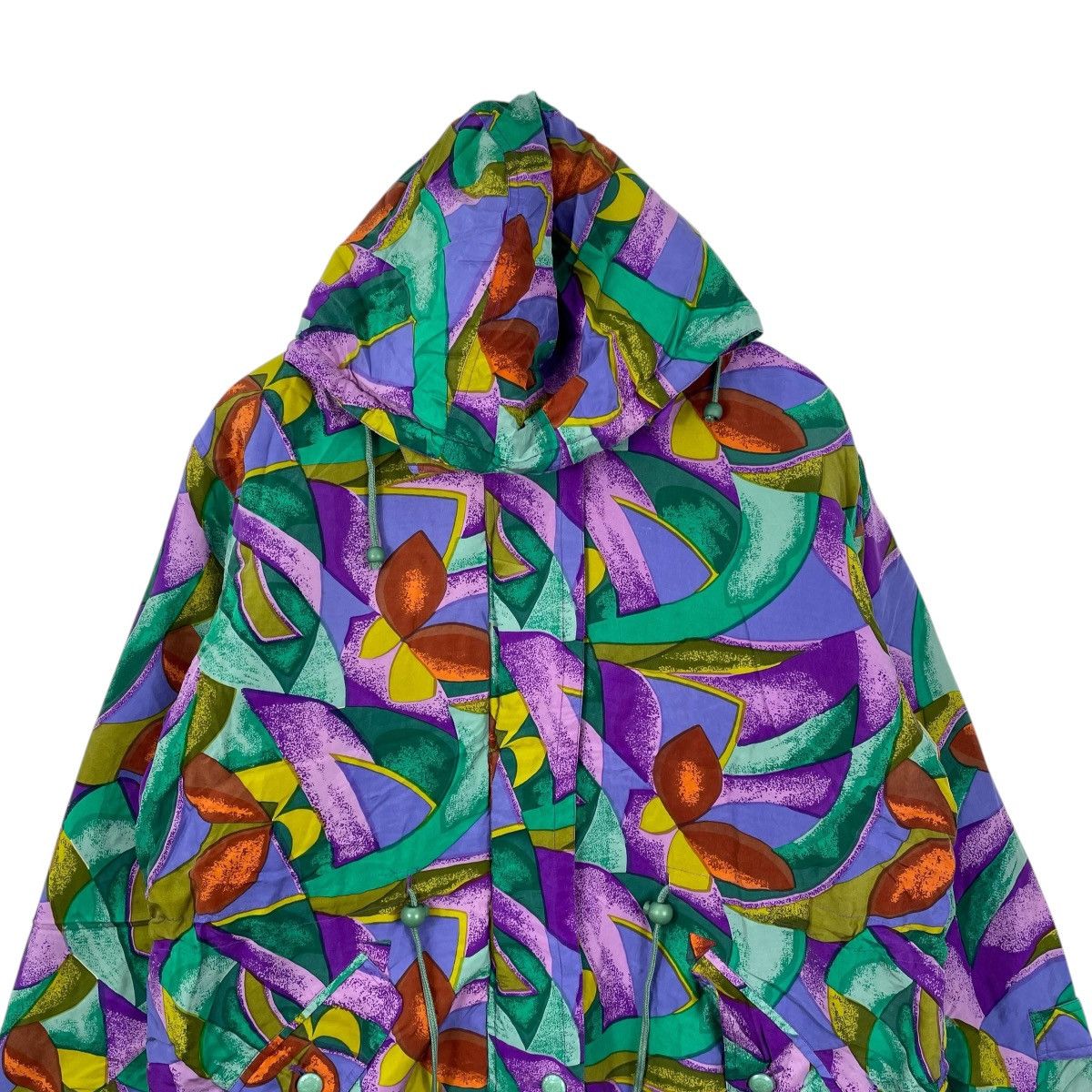Vintage Vintage 90s All Over Print Floral Patterned Parka Long Coat Size US XL / EU 56 / 4 - 3 Thumbnail