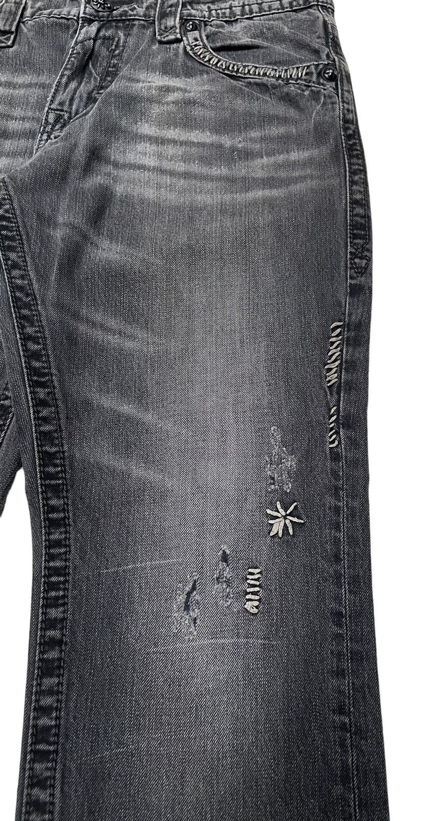 Designer × Rock Revival × Vintage Vintage Brand Rock Revival Flared Jeans 2000s Size US 35 - 5 Thumbnail