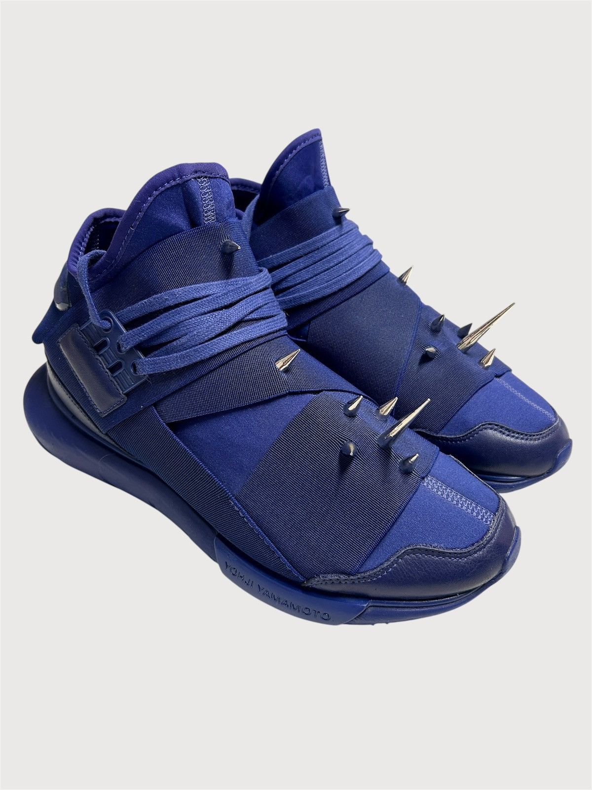 Y-3 2016 Qasa High Spiked Sneakers Size US 7.5 / EU 40-41 - 1 Thumbnail