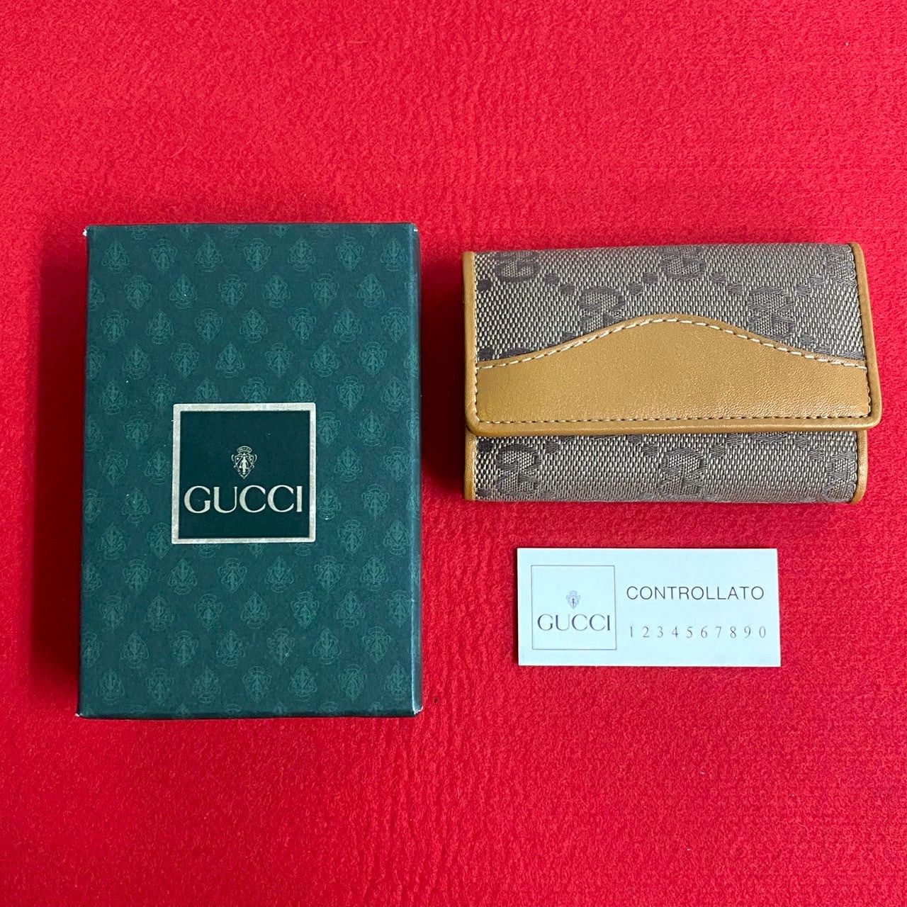 Gucci Gucci Brown Cotton Size ONE SIZE - 1 Thumbnail
