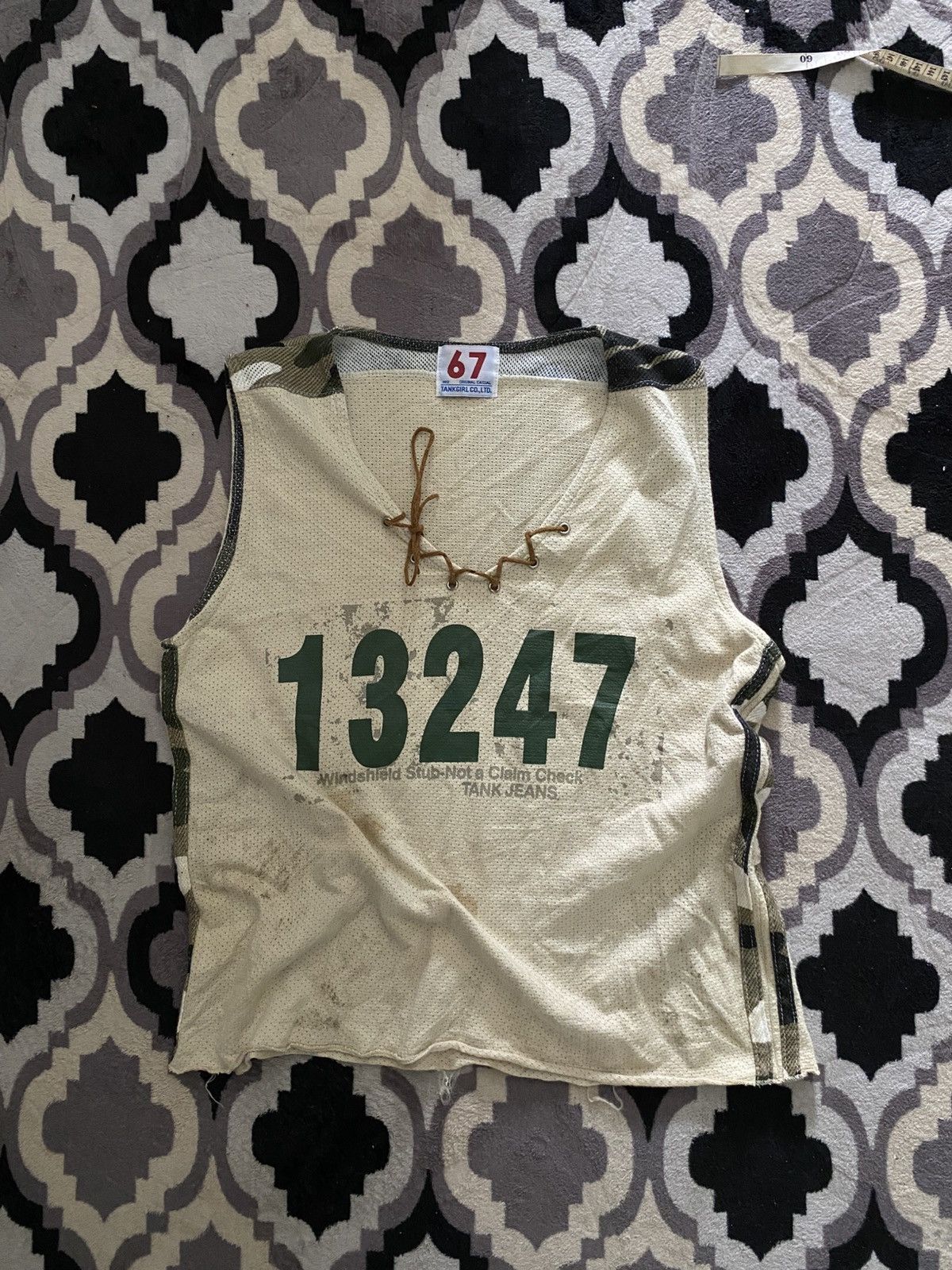 Hysteric Glamour 2000s tank jeans camo tanktop y2k Size US M / EU 48-50 / 2 - 1 Thumbnail