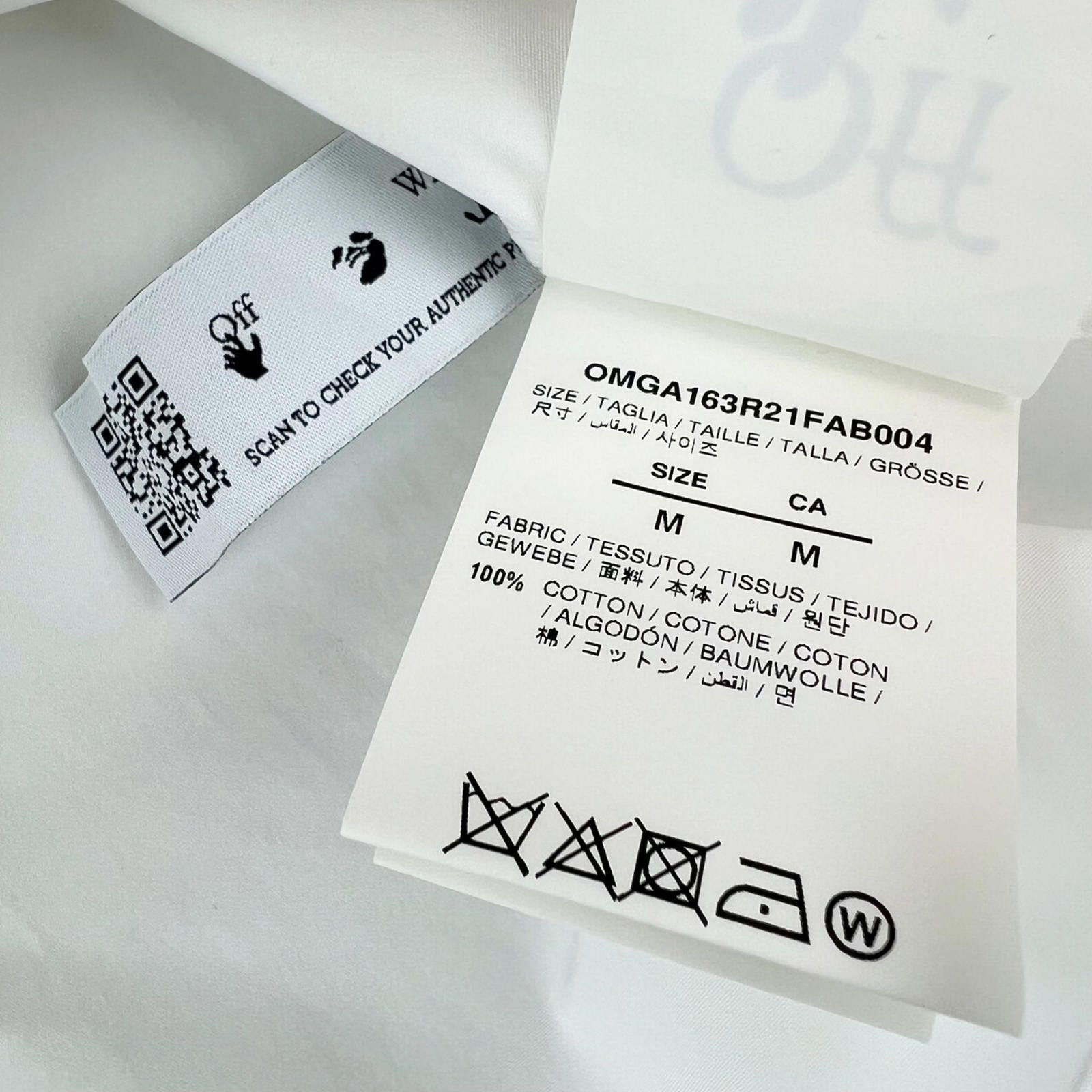 Off-White Off-White Caravaggio White Shirt Size US M / EU 48-50 / 2 - 5 Thumbnail