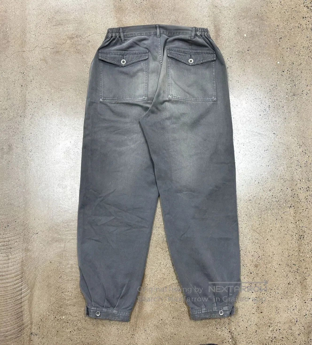 Visvim visvim grey carroll pants with elastic cuffs. Size US 30 / EU 46 - 2 Thumbnail