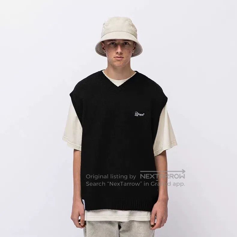 Wtaps Wtaps Knit Vest Embroidery Vest Size US L / EU 52-54 / 3 - 8 Thumbnail