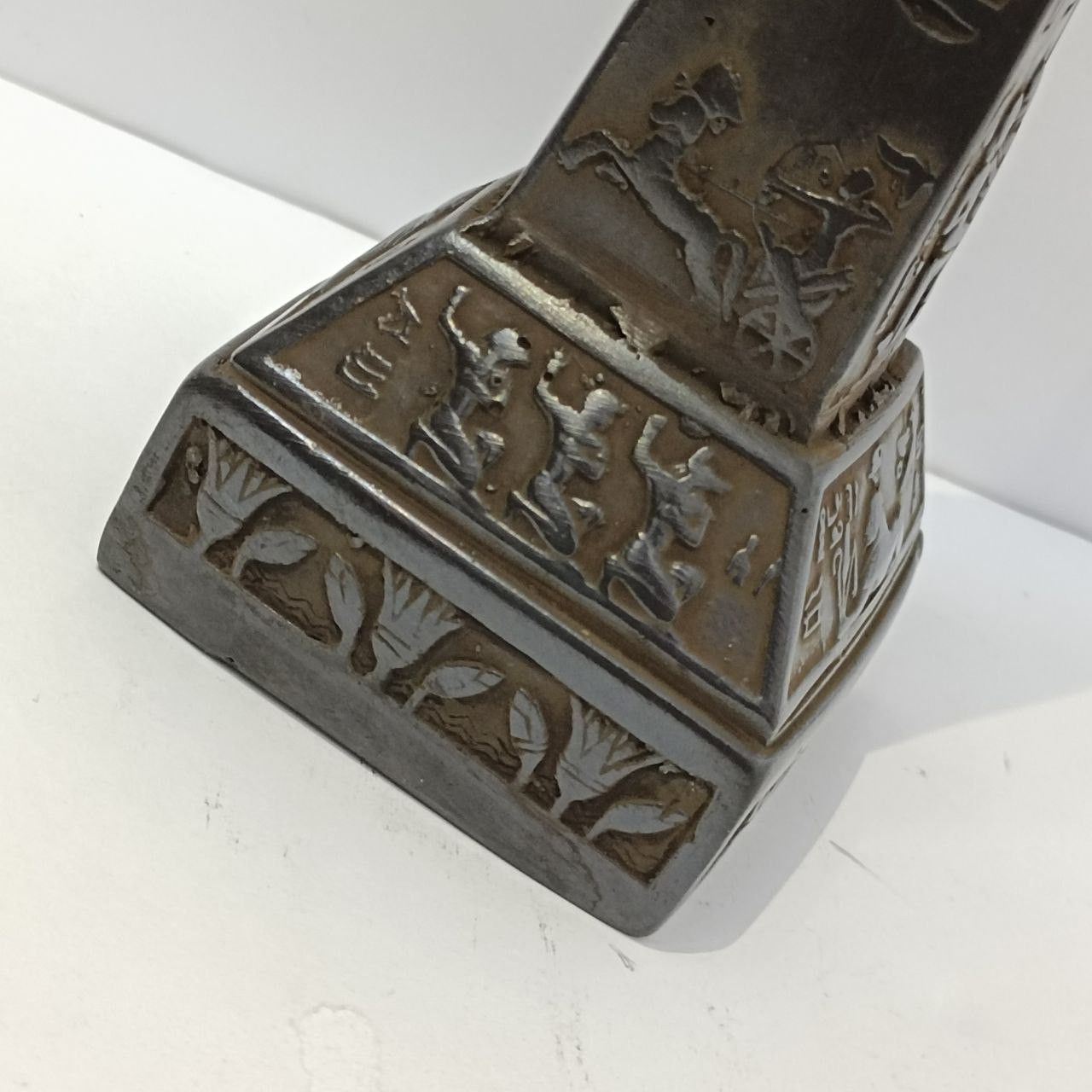 Handmade Ancient Egyptian Obelisk – Hieroglyph Decor – handmade Size ONE SIZE - 3 Thumbnail