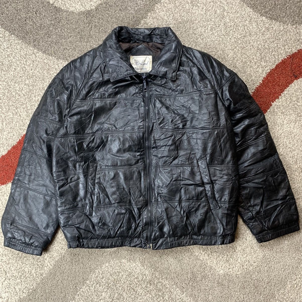 Genuine Leather Takashimaya Leather Jacket Size US M / EU 48-50 / 2 - 2 Thumbnail