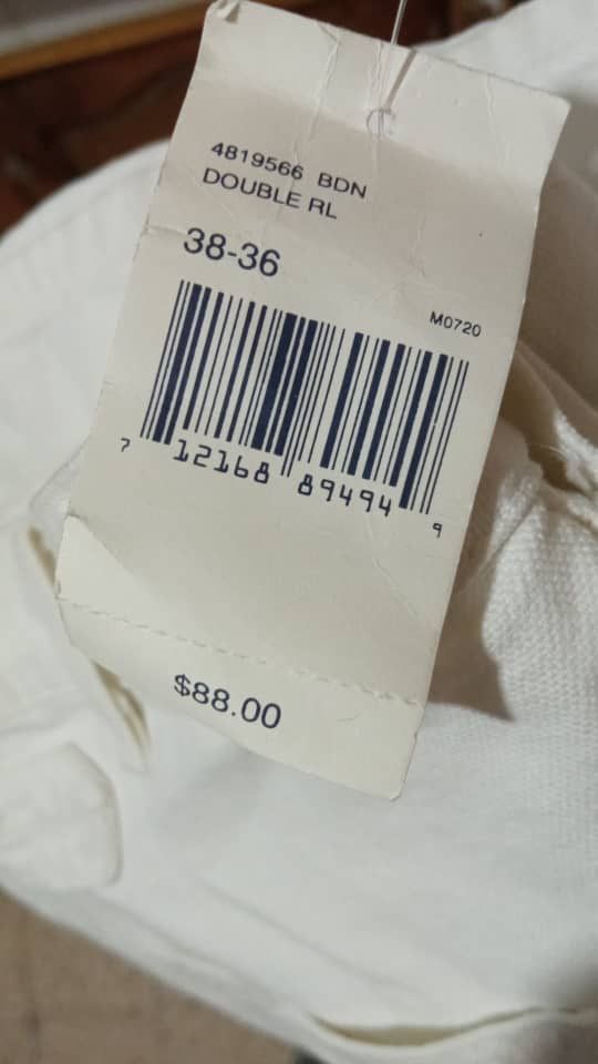 Polo Ralph Lauren Vintage NWTCapenter Double RL Ralph Lauren Made USA Size US 38 / EU 54 - 8 Thumbnail