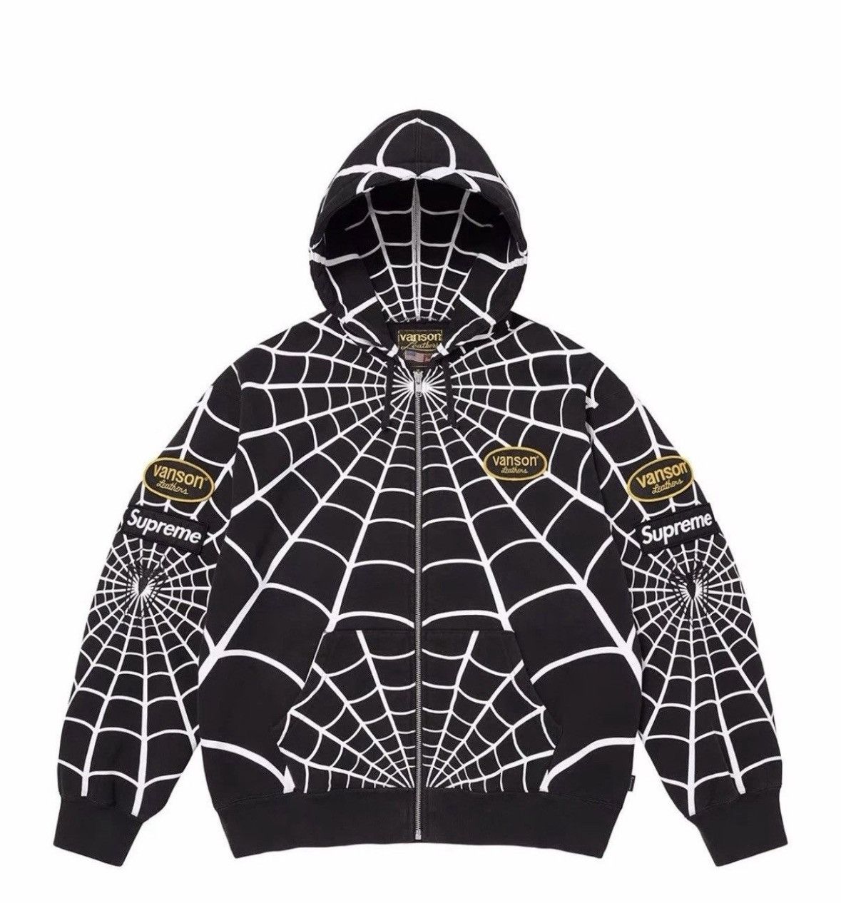 Supreme Supreme Spider Web Hoodie | Grailed