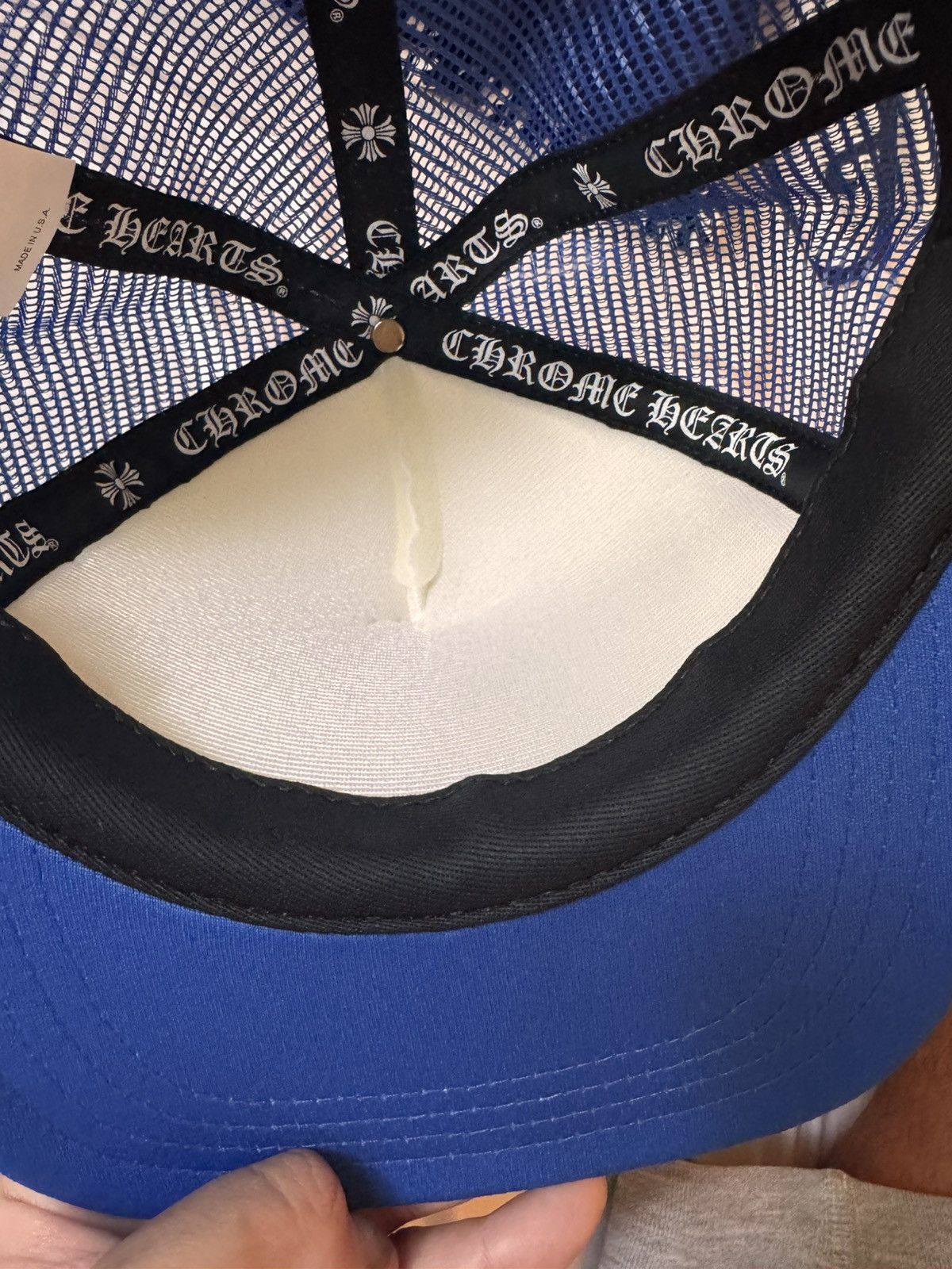 Chrome Hearts Chrome Hearts Trucker Hat Size ONE SIZE - 2 Thumbnail