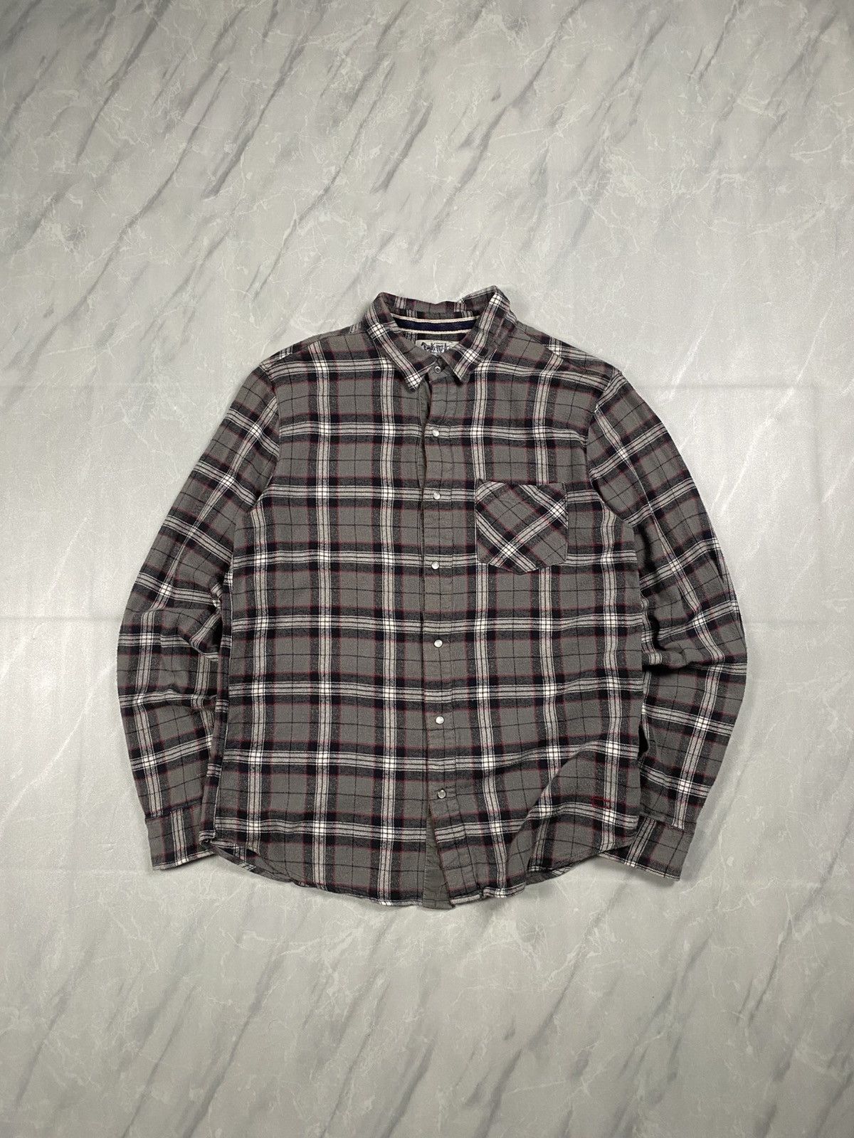 Levi's Vintage Clothing Vintage Levis Plaid Snap Button Shirts Size US M / EU 48-50 / 2 - 1 Thumbnail