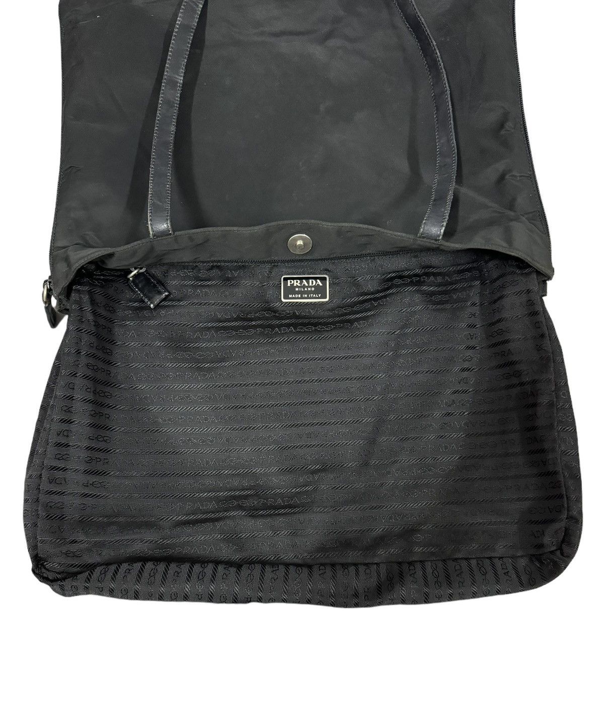 Prada Authentic🔥Prada Tessuto City Top Tote Zipper Expand Bag Size ONE SIZE - 20 Thumbnail