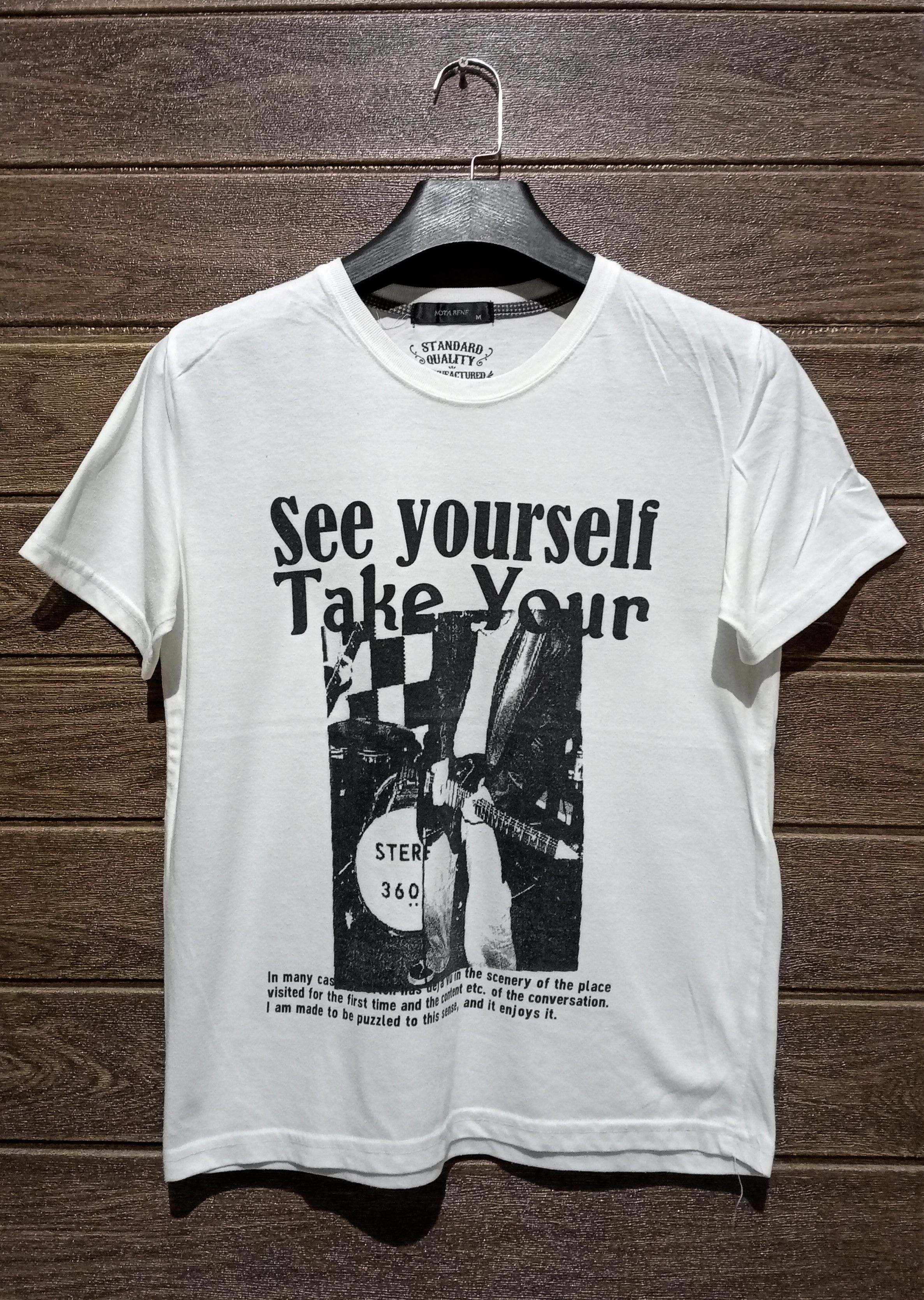 Band Tees Vintage Grunge Nota Bene Studio Tee Very Rare Size US M / EU 48-50 / 2 - 1 Thumbnail