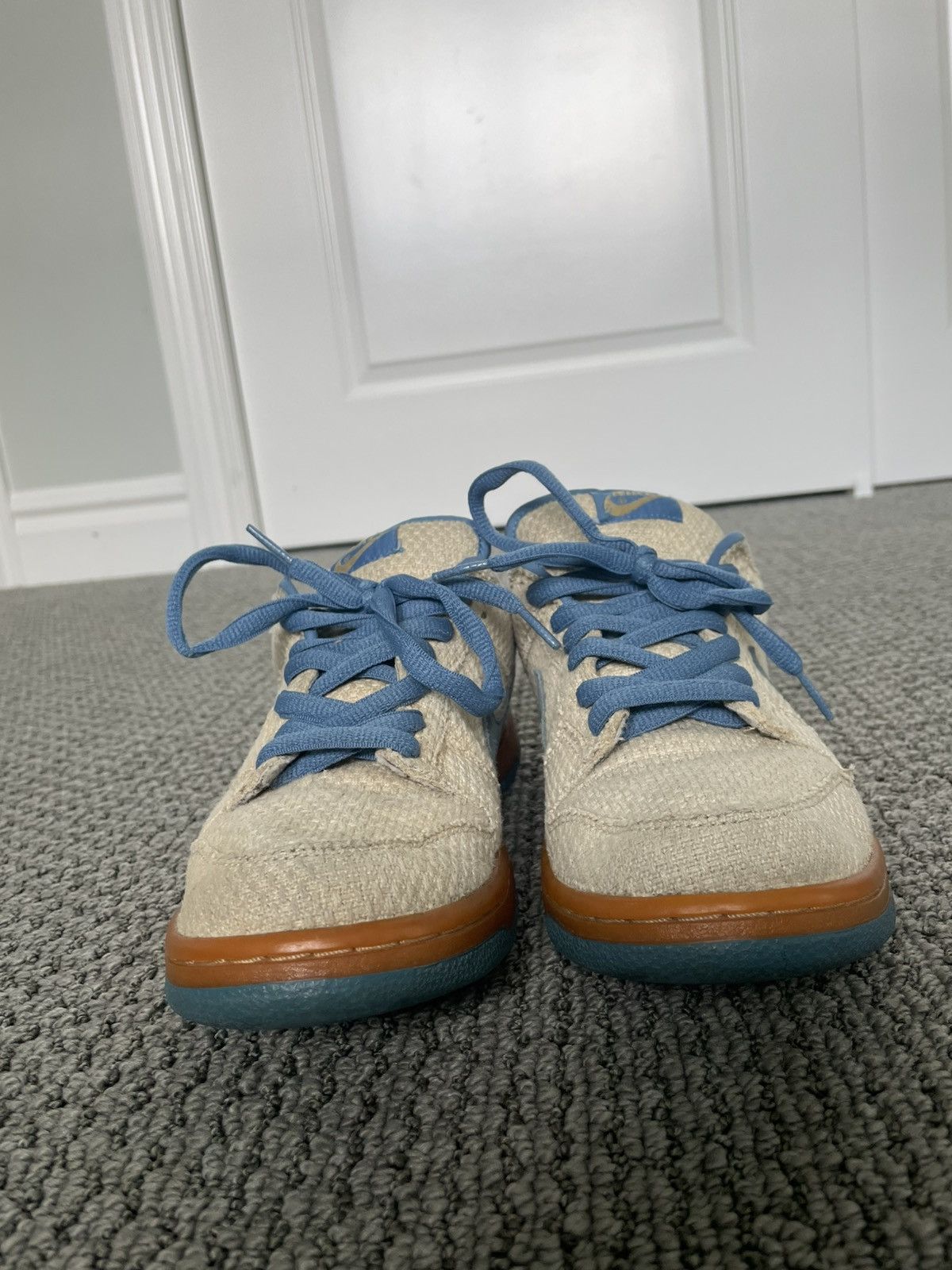 Nike Blue Hemp Dunk 2004 Size US 9.5 / EU 42-43 - 4 Thumbnail