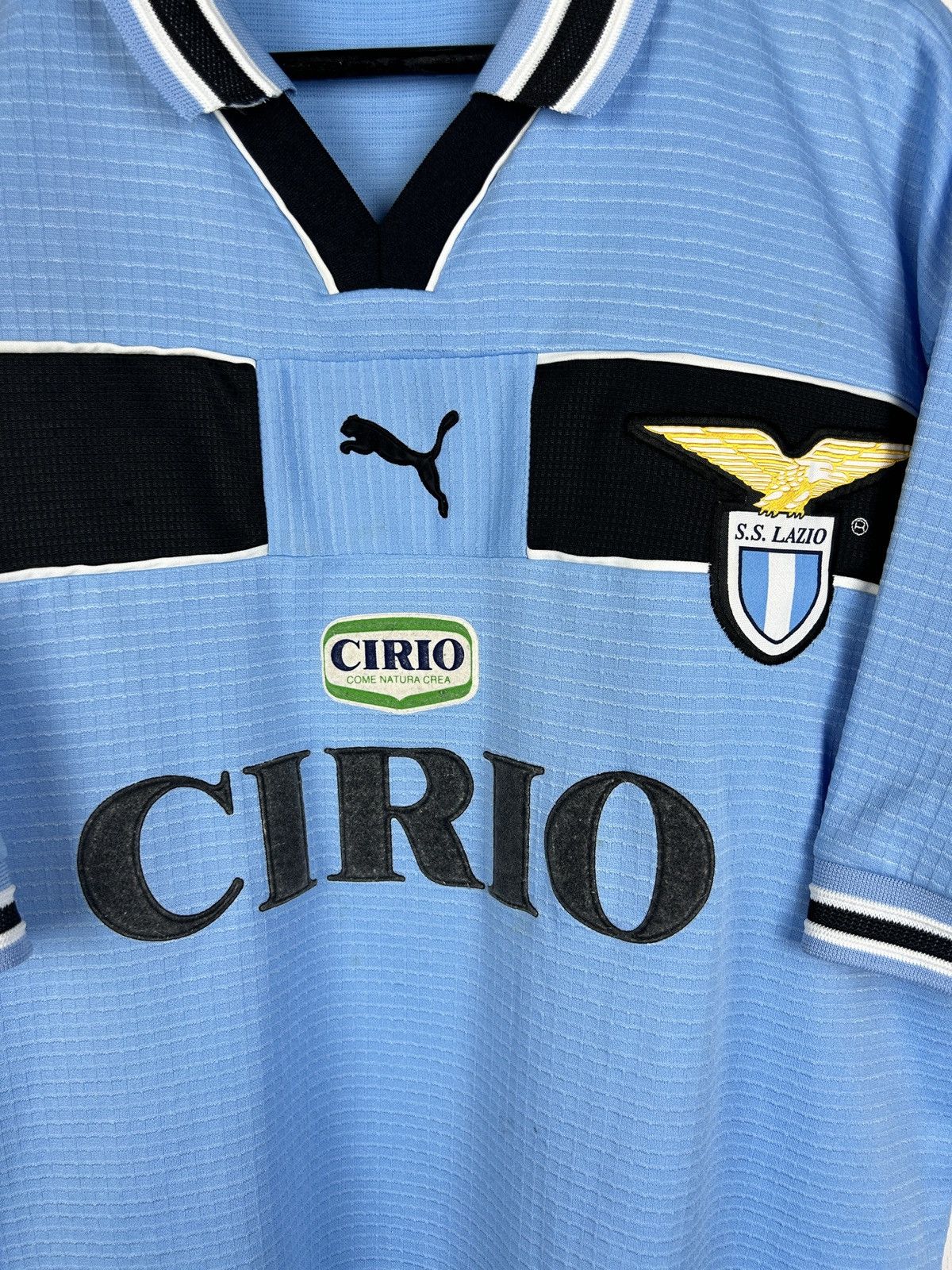 Puma 90s Puma SS Lazio 1998/99 #7 Home Kit Soccer Jersey Blue XL Size US XL / EU 56 / 4 - 2 Thumbnail