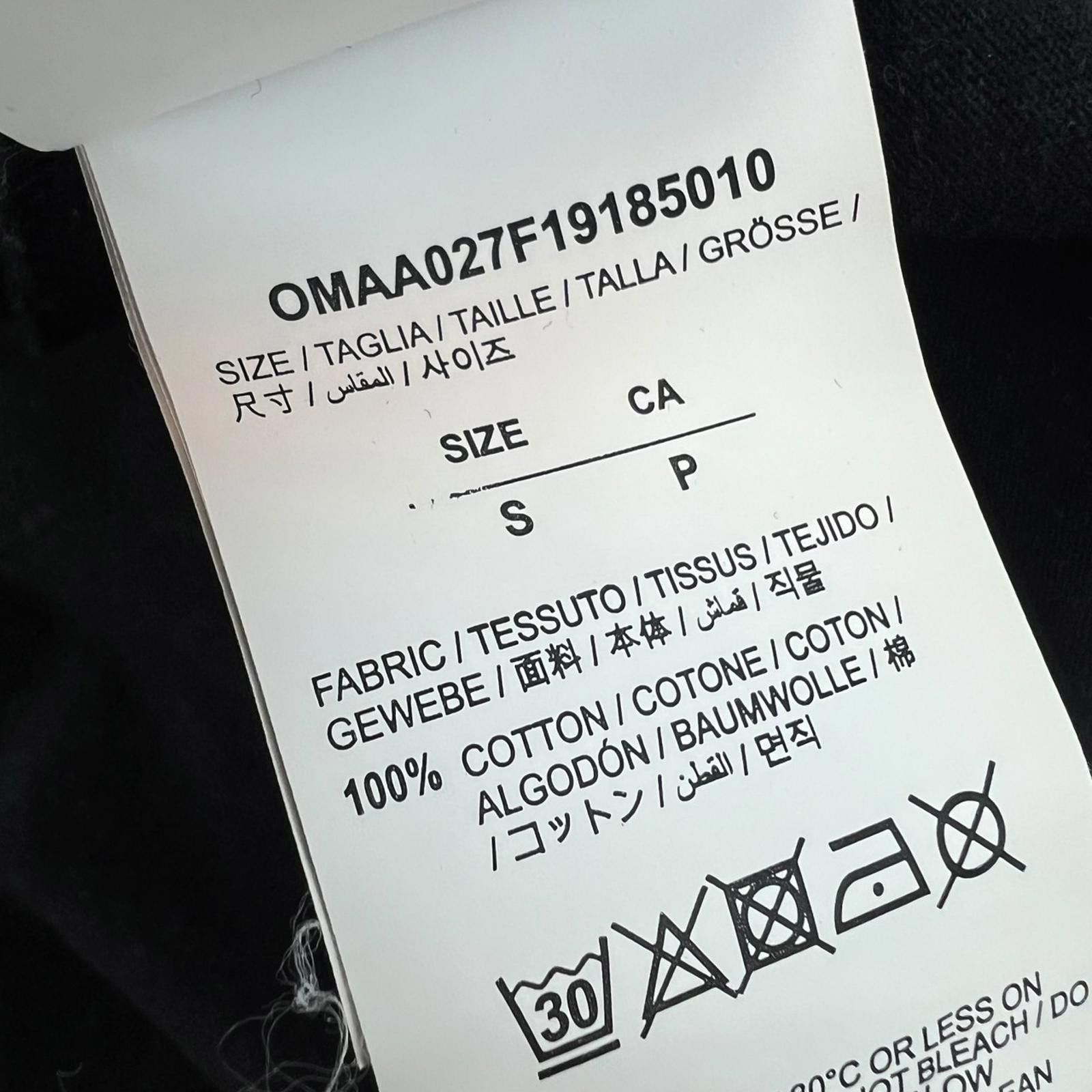 Off-White Off-White Yellow Acrylic Arrows Black T Shirt Size US S / EU 44-46 / 1 - 4 Thumbnail