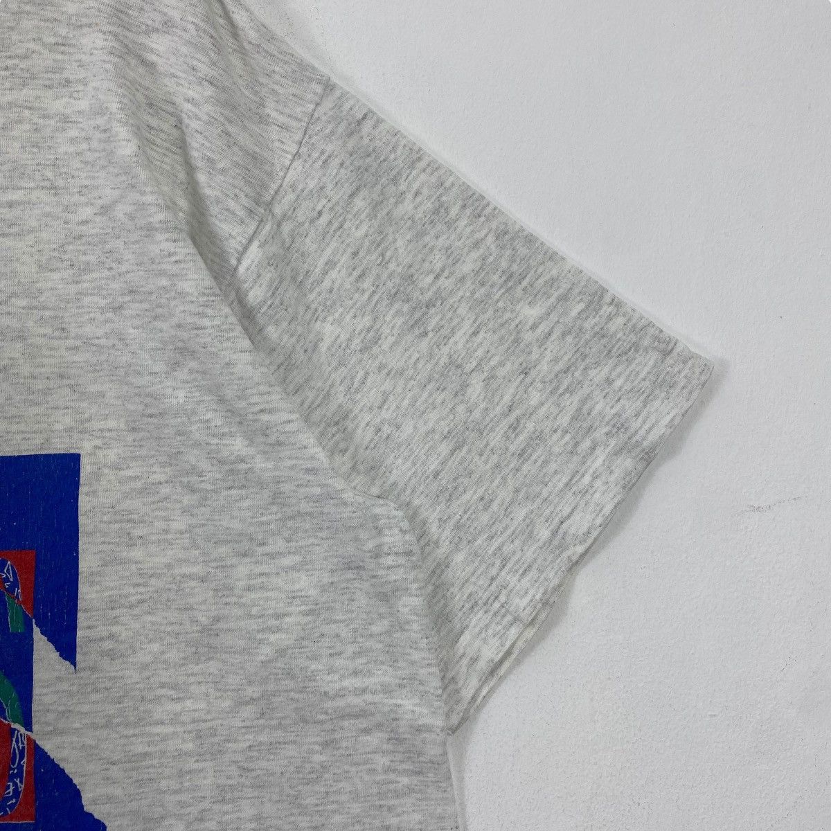 Adidas × Vintage Vintage 90's ADIDAS BIG LOGO Sportswear Tee Shirt Large Size Size US L / EU 52-54 / 3 - 3 Thumbnail