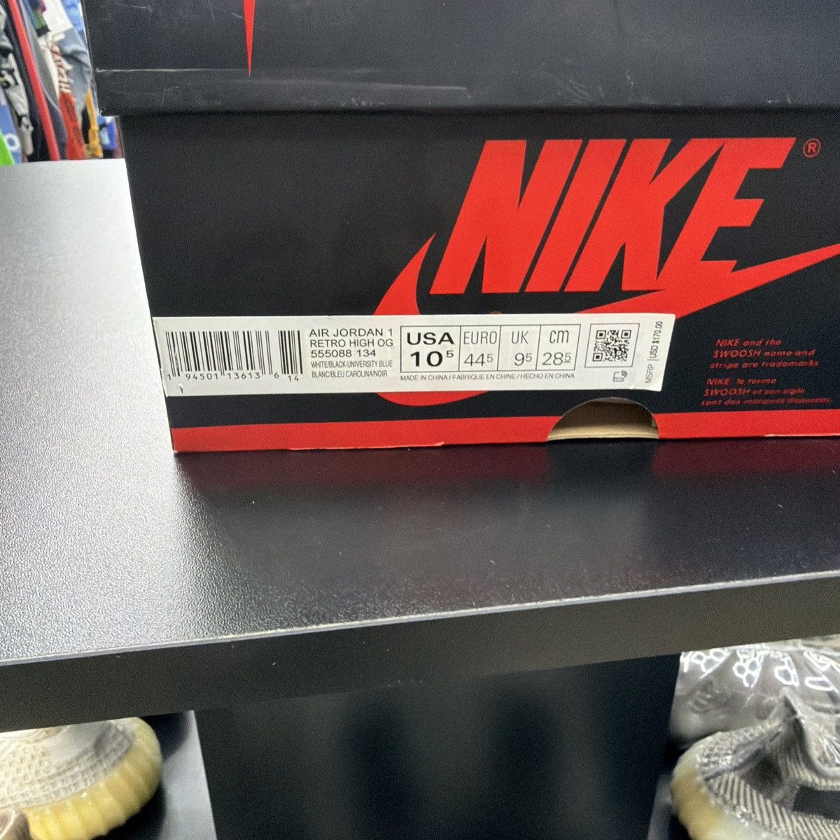Jordan Brand Air Jordan 1 Retro High OG University Blue size 10.5 mens Size US 10.5 / EU 43-44 - 22 Thumbnail