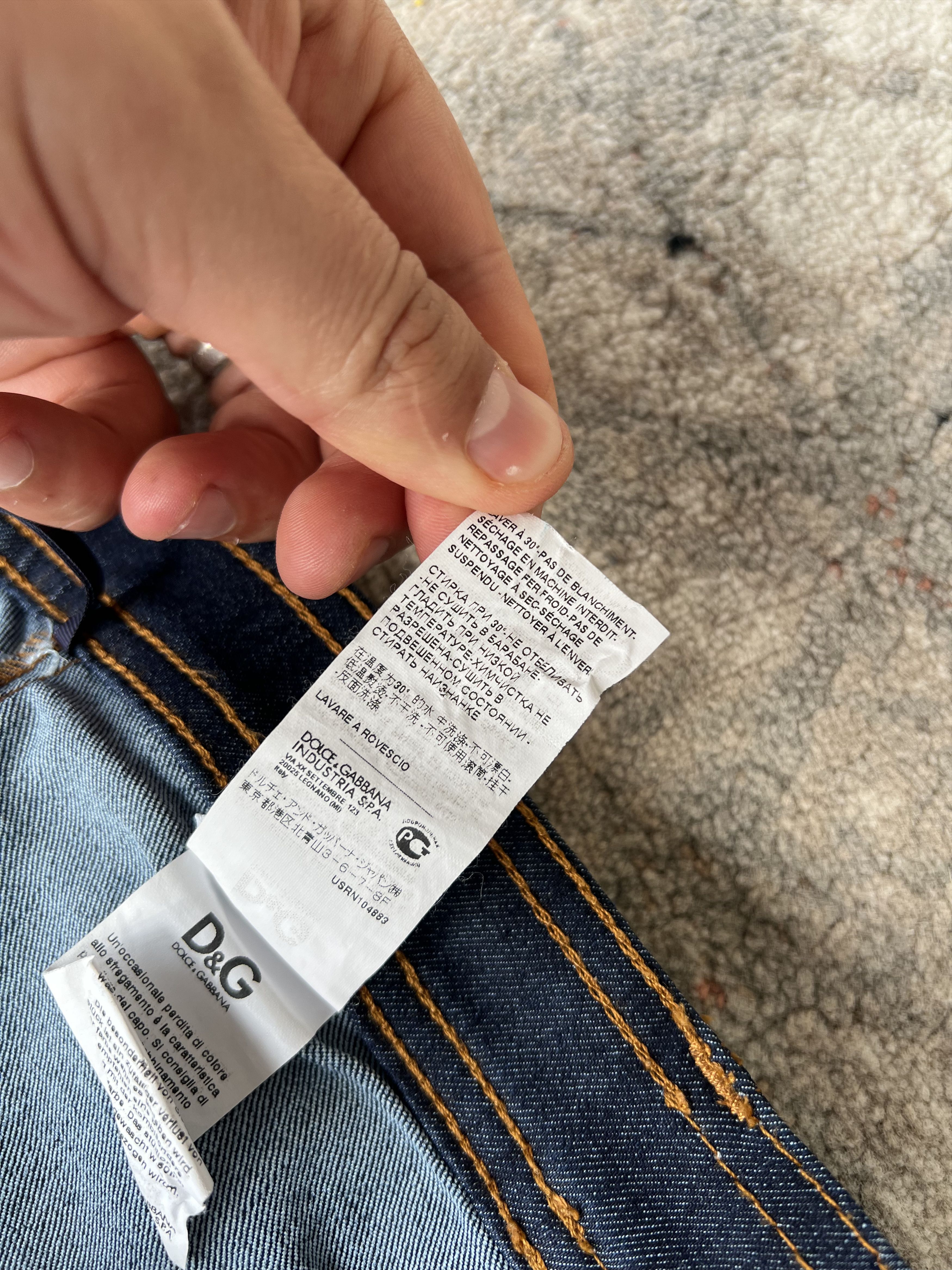 Dolce & Gabbana Dolce & Gabbana Jeans Size 26" / US 2 / IT 38 - 10 Thumbnail
