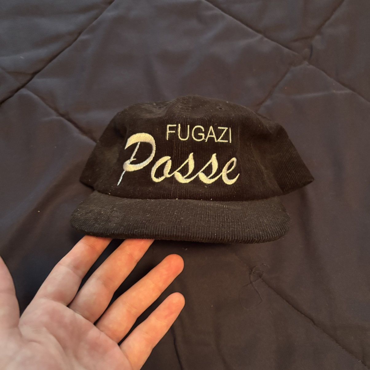 Fugazi Fugazi Posse Corduroy Hat Size ONE SIZE - 2 Thumbnail