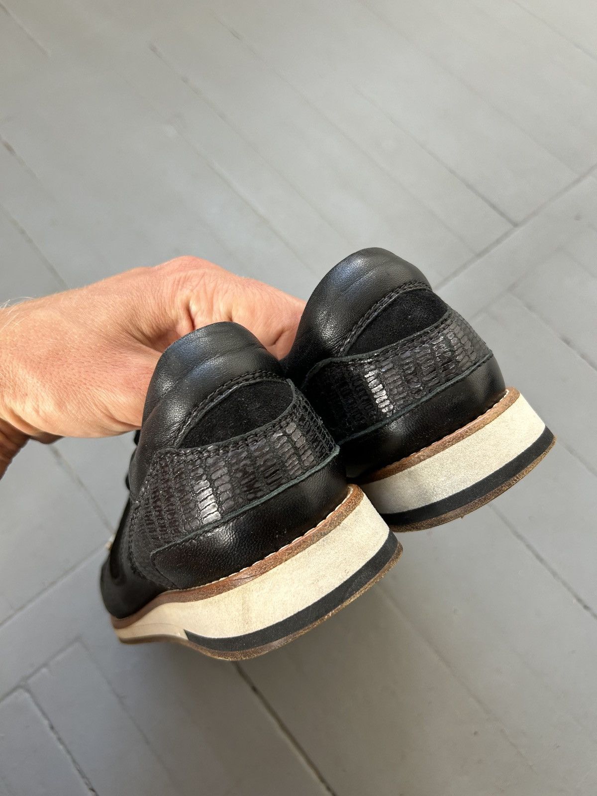 Lanvin Lanvin black low top sneakers Size US 10 / IT 40 - 7 Thumbnail