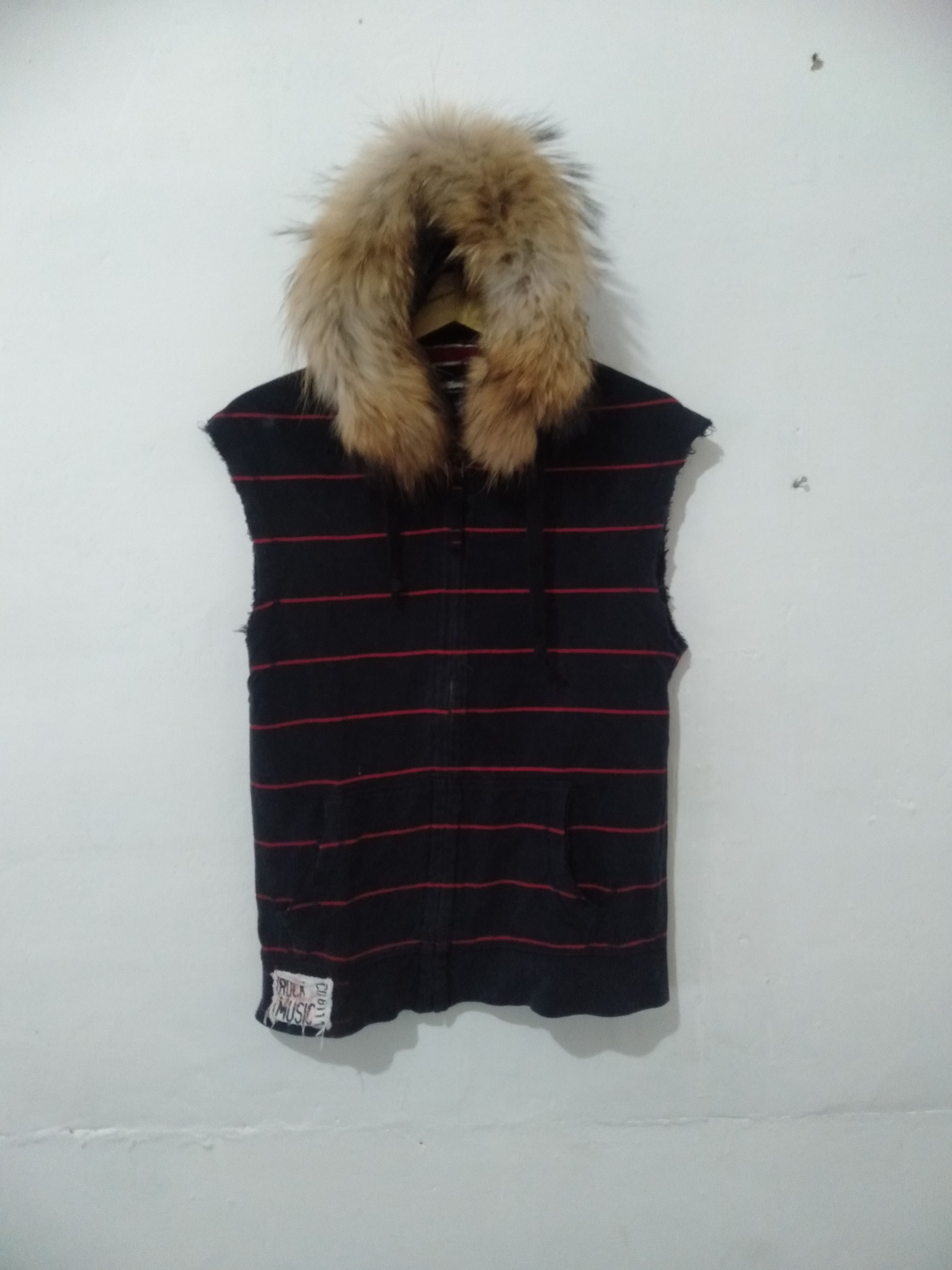 If Six Was Nine Japanesse Fur vest zip Hoodie Lgb style ossela Size US M / EU 48-50 / 2 - 5 Thumbnail