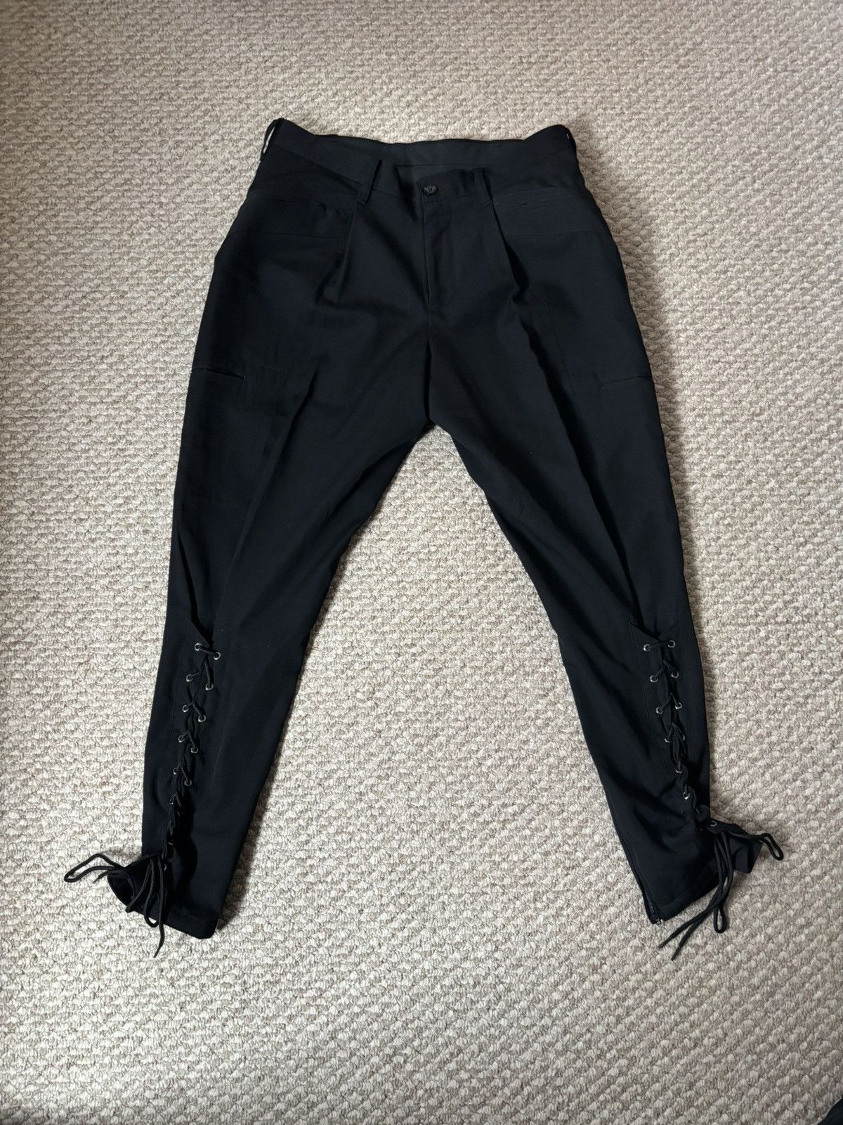 Yohji Yamamoto Yohji Yamamoto Pour Homme Trosuers Size US 34 / EU 50 - 1 Thumbnail