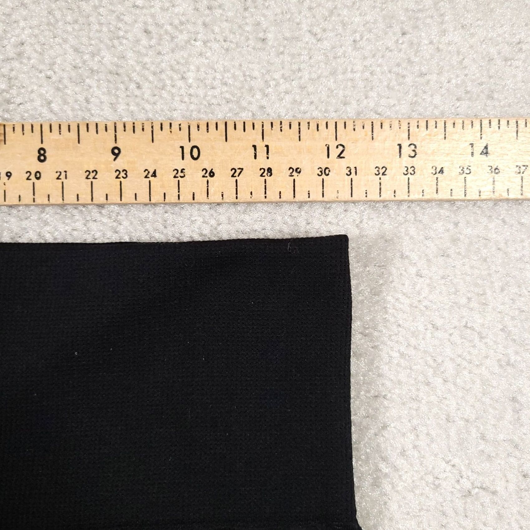 Vintage Maurices Legging Pants Womens Small Reg Black Stretch Floral Size 28" / US 6 / IT 42 - 4 Thumbnail