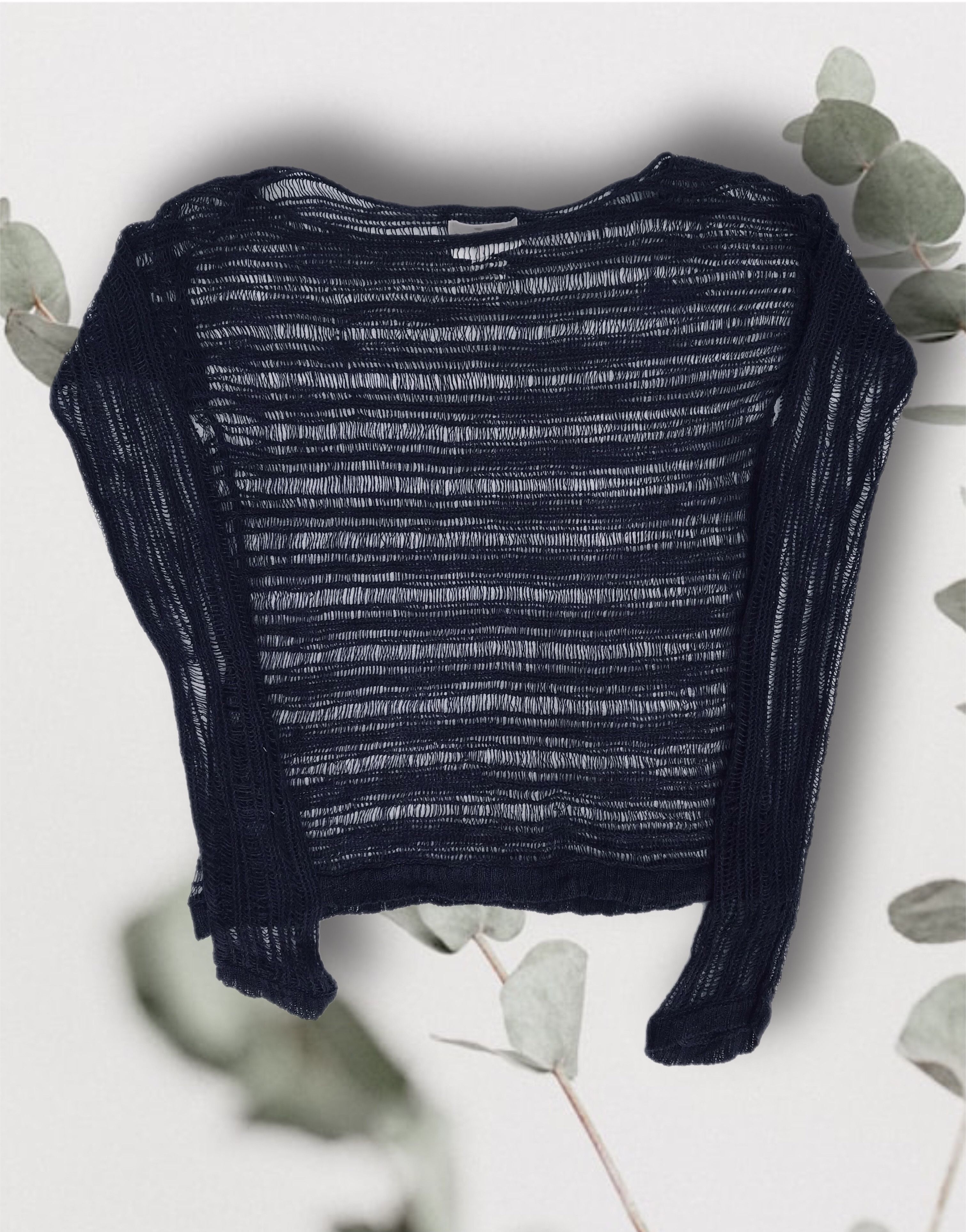 Denim & Supply Ralph Lauren Denim & Supply Ralph Lauren Mesh blouse Y2K Long Sleeve Size XS / US 0-2 / IT 36-38 - 1 Thumbnail