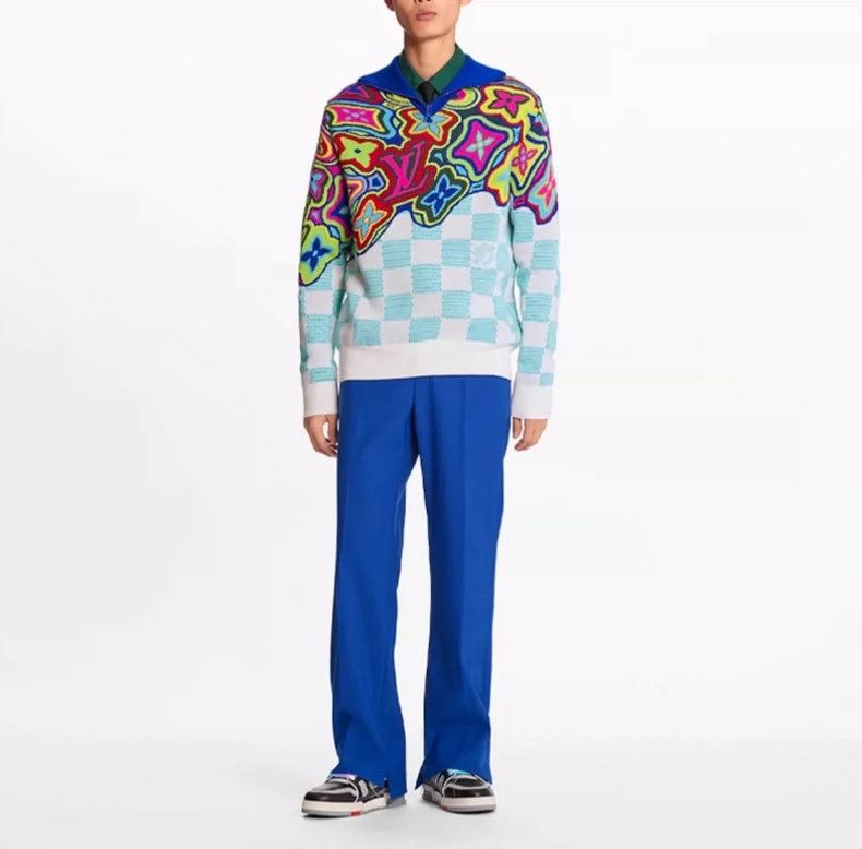 Louis Vuitton Louis Vuitton Color-block presbyopic checkerboard full-pri Size US XS / EU 42 / 0 - 9 Thumbnail