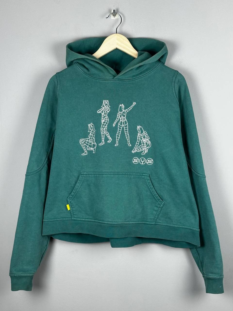Systemic Systemic Kira Green Streetwear Oversized Hoodie Baggy Size US M / EU 48-50 / 2 - 1 Thumbnail