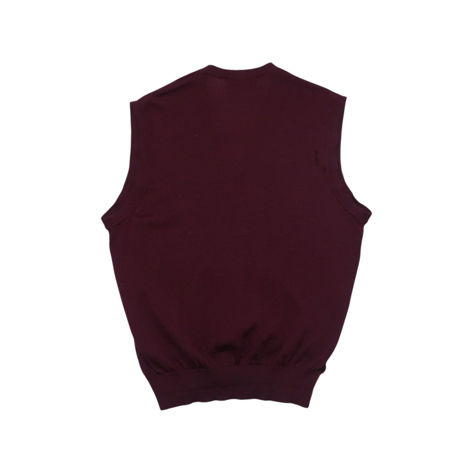Yves Saint Laurent Vintage 90s YSL Tricots Distressed Knit Cable Vest Size US M / EU 48-50 / 2 - 2 Thumbnail