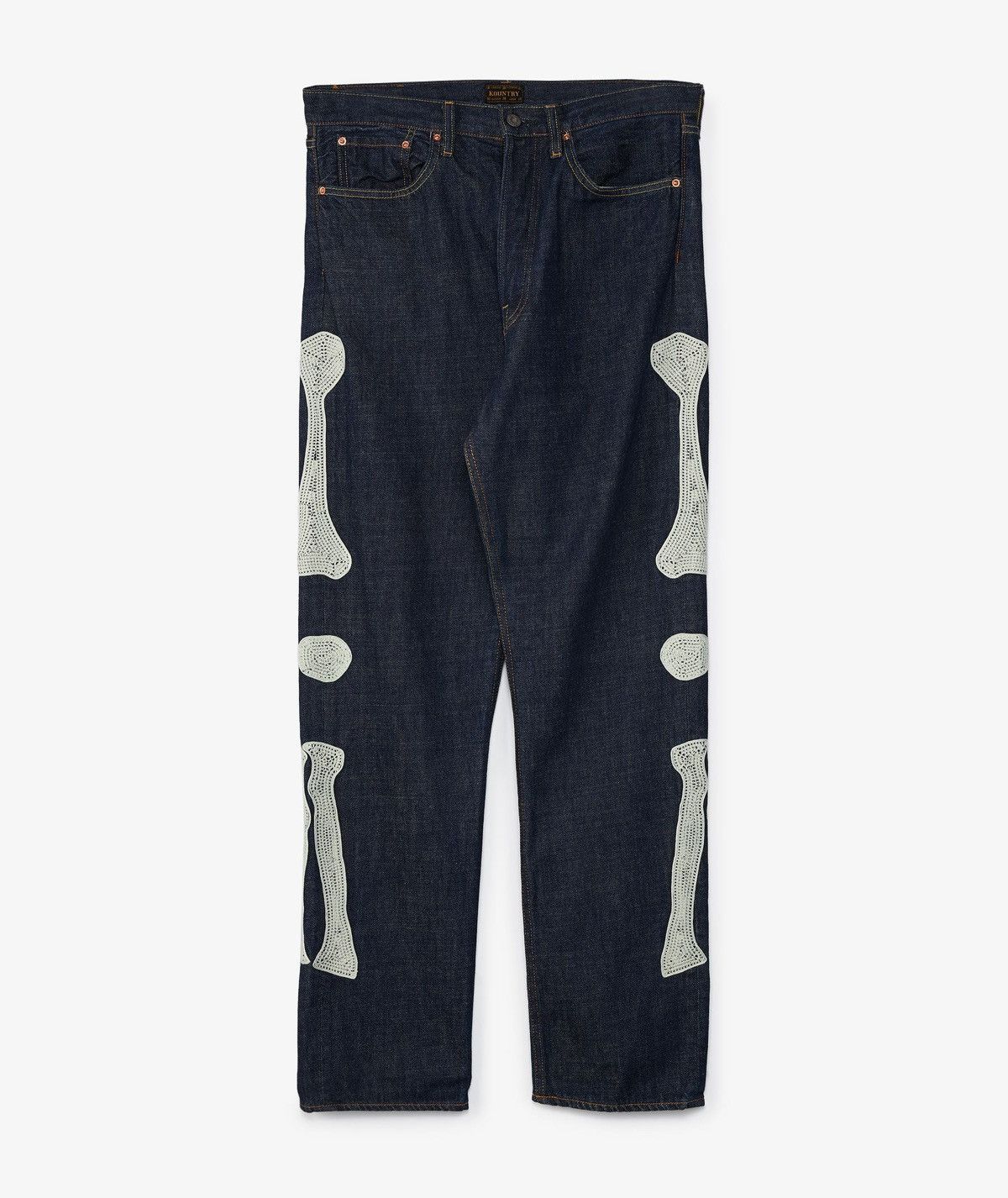 Kapital Kapital 12.5oz mexican tuxedo bone denim Size US 36 / EU 52 - 1 Thumbnail