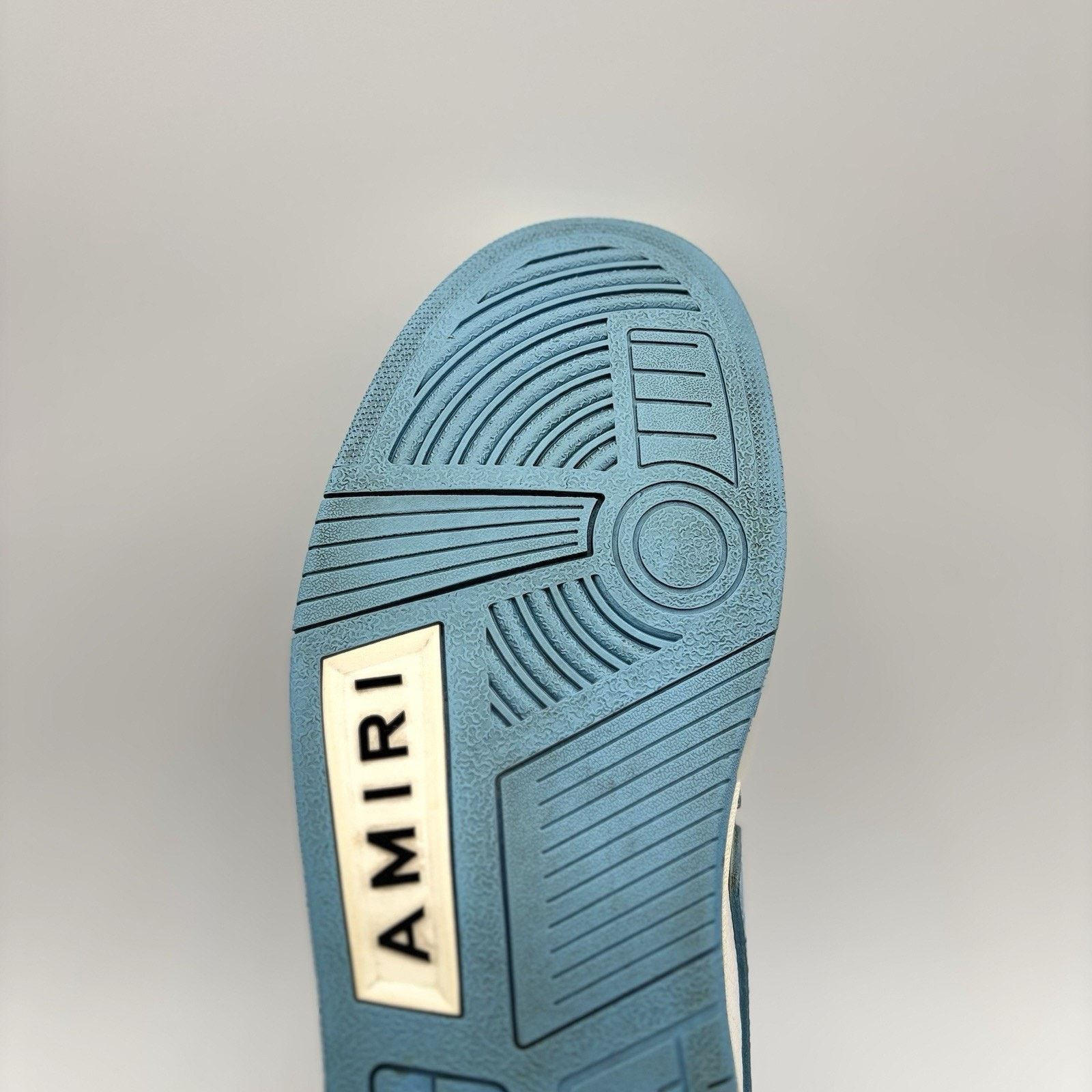 Amiri Amiri Skel High Top ' Powder Blue White ' | GOOD CONDITION! Size US 13 / EU 46 - 10 Thumbnail