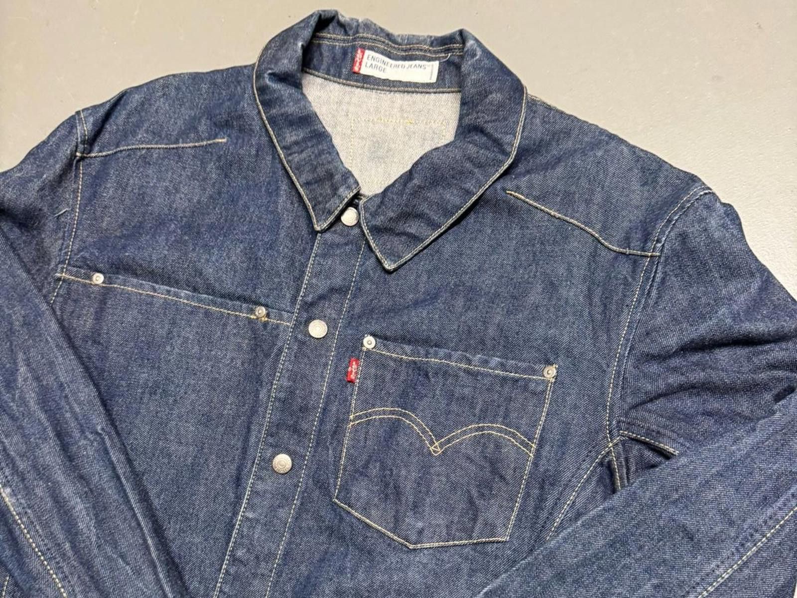 Levi's Levi's Engineered Jeans Jacket - Large Denim Casual Wear Size US L / EU 52-54 / 3 - 2 Thumbnail