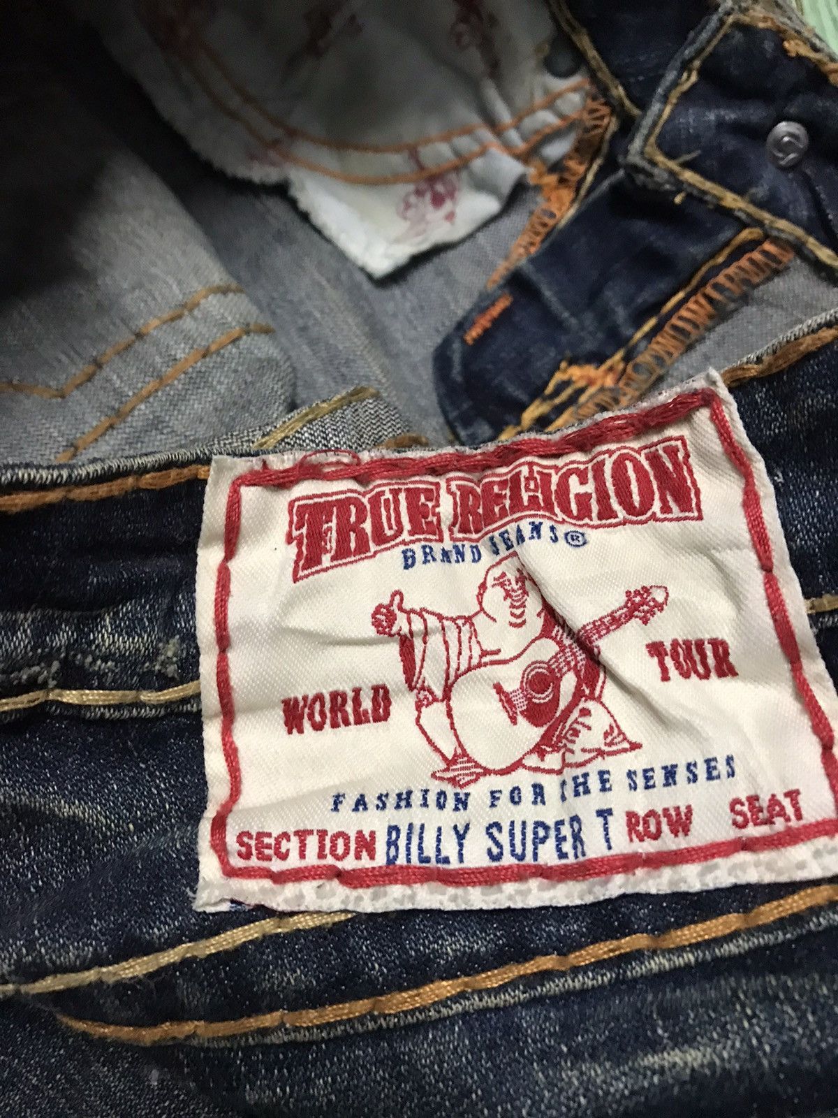 True Religion Vintage True Religion Billy Super T Denim Jeans Size US 28 / EU 44 - 7 Thumbnail