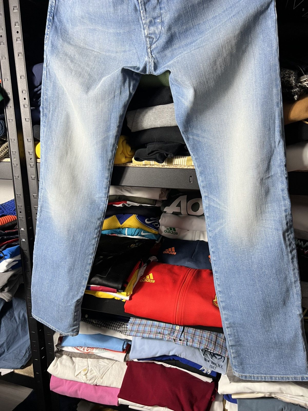 Diesel Diesel Light Wash Jeans Slim Fit Iconic Vintage Streetwear Size US 36 / EU 52 - 10 Thumbnail