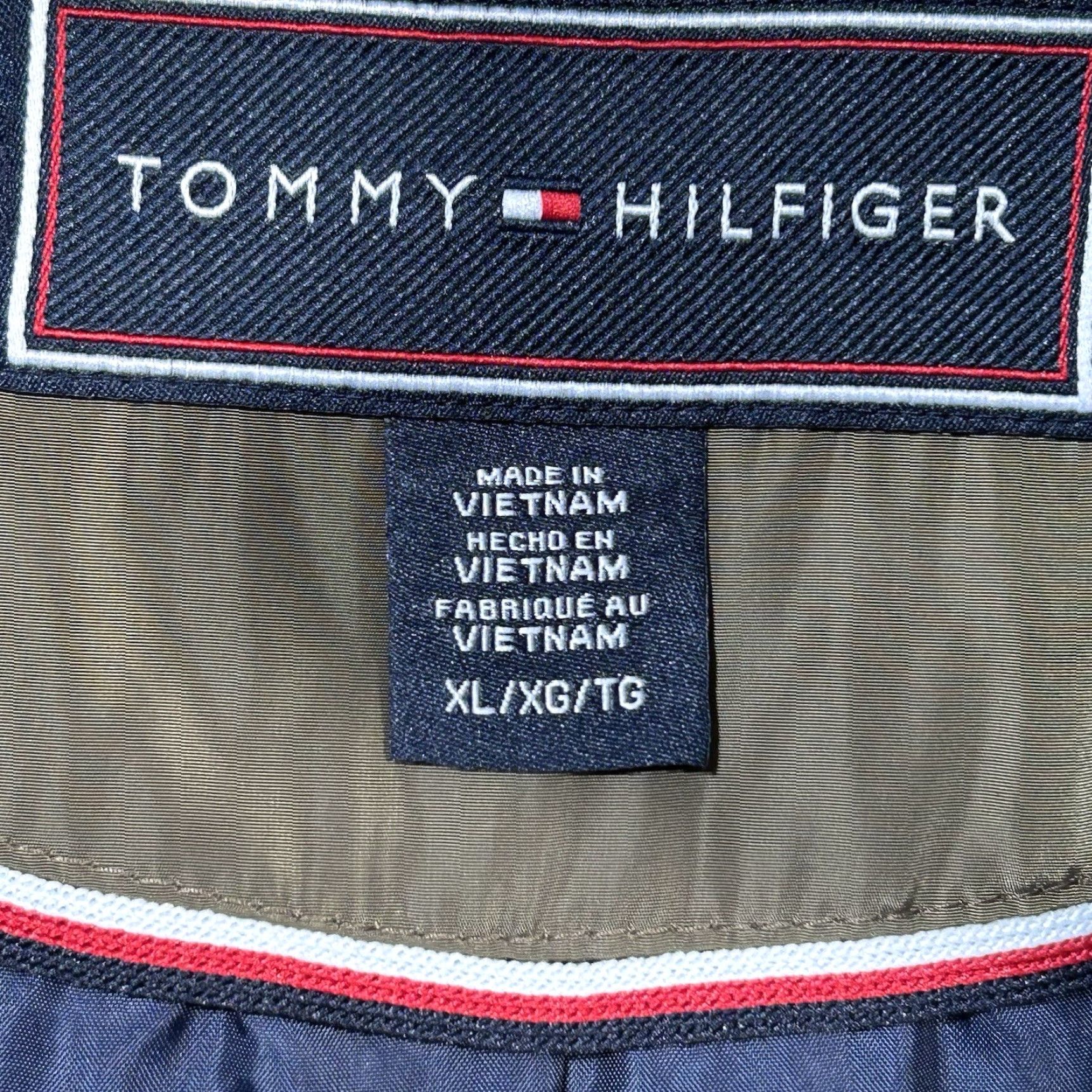 Tommy Hilfiger Tommy Hilfiger Women's Puffer Jacket Hooded Mid-Length XL Olive Green Belted Waist Full Zip Size XL / US 12-14 / IT 48-50 - 7 Thumbnail