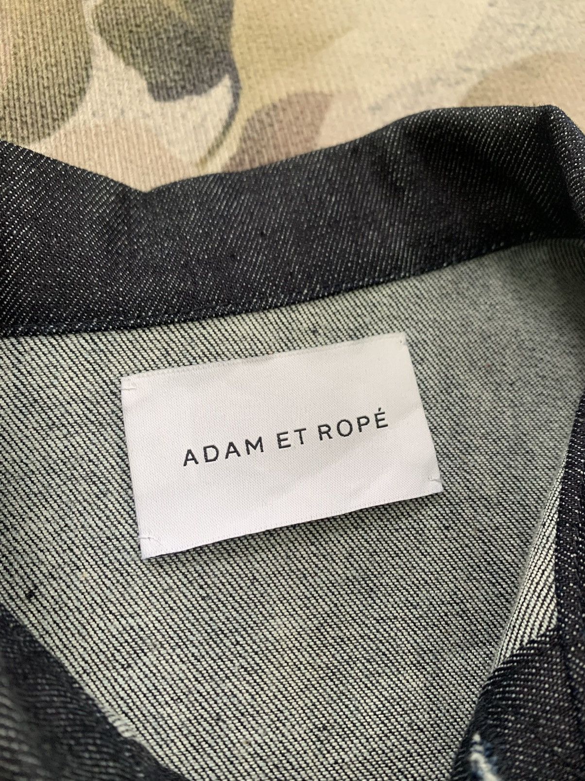 ADAM ET ROPE Adam Et Rope Denim Style Trucker Jacket Made in Japan Size US S / EU 44-46 / 1 - 10 Thumbnail